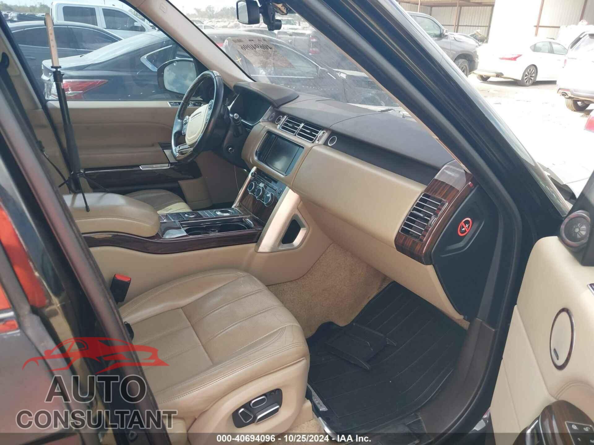 LAND ROVER RANGE ROVER 2014 - SALGS2VFXEA133909