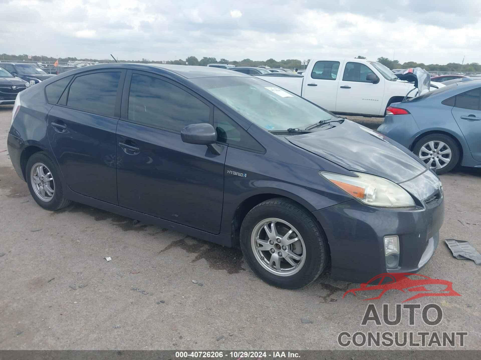 TOYOTA PRIUS 2010 - JTDKN3DU5A0165262