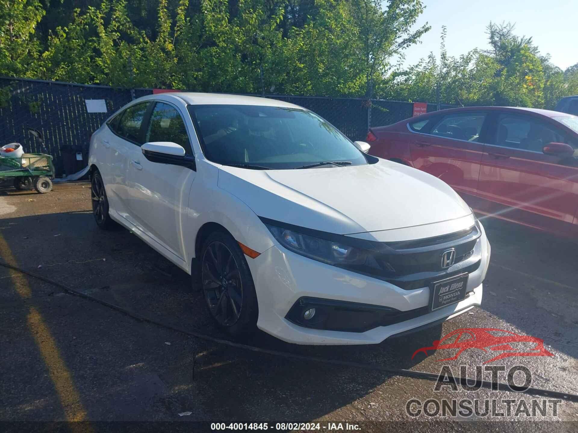 HONDA CIVIC 2019 - 2HGFC2F81KH508228
