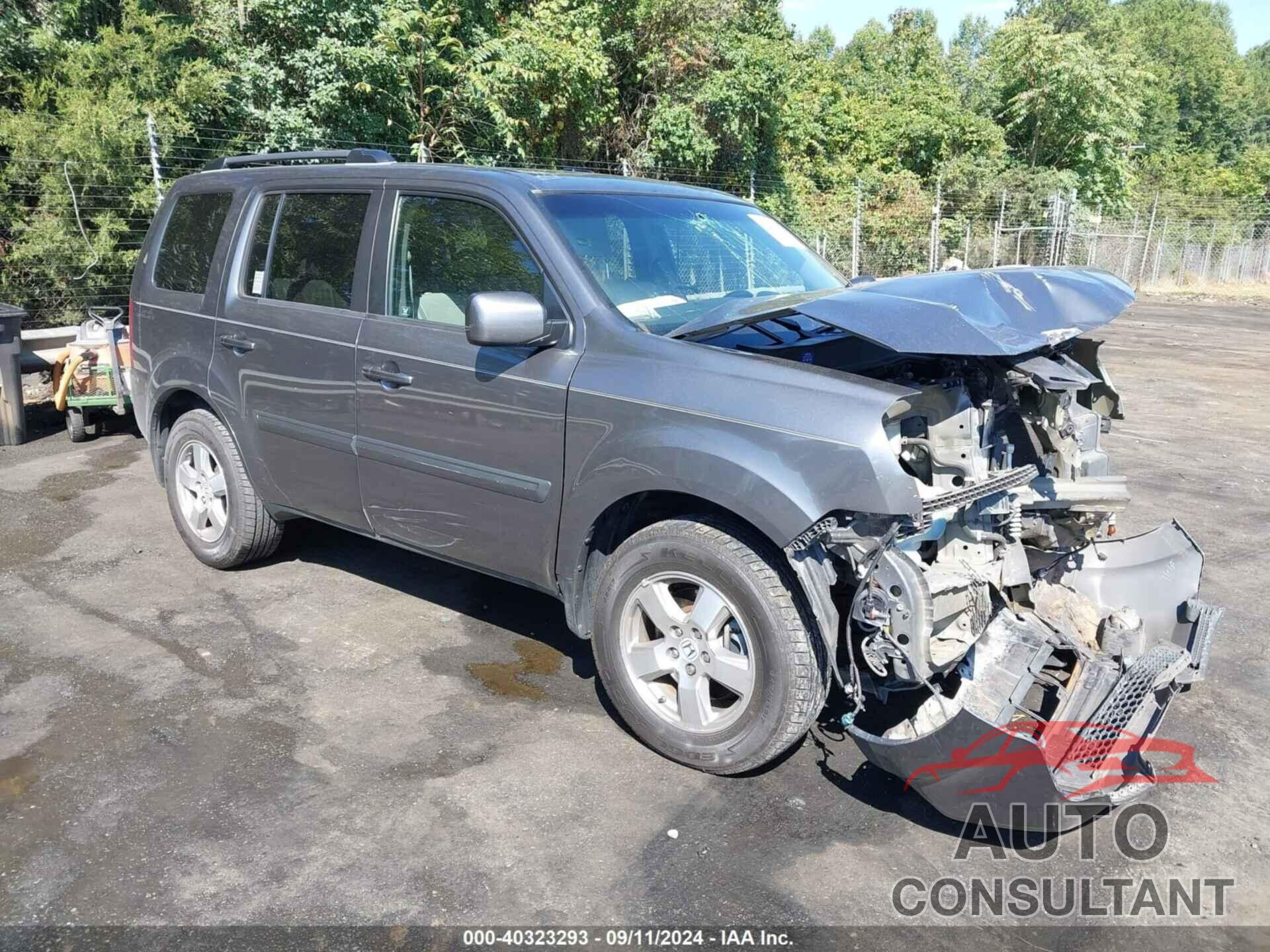 HONDA PILOT 2011 - 5FNYF3H55BB029324