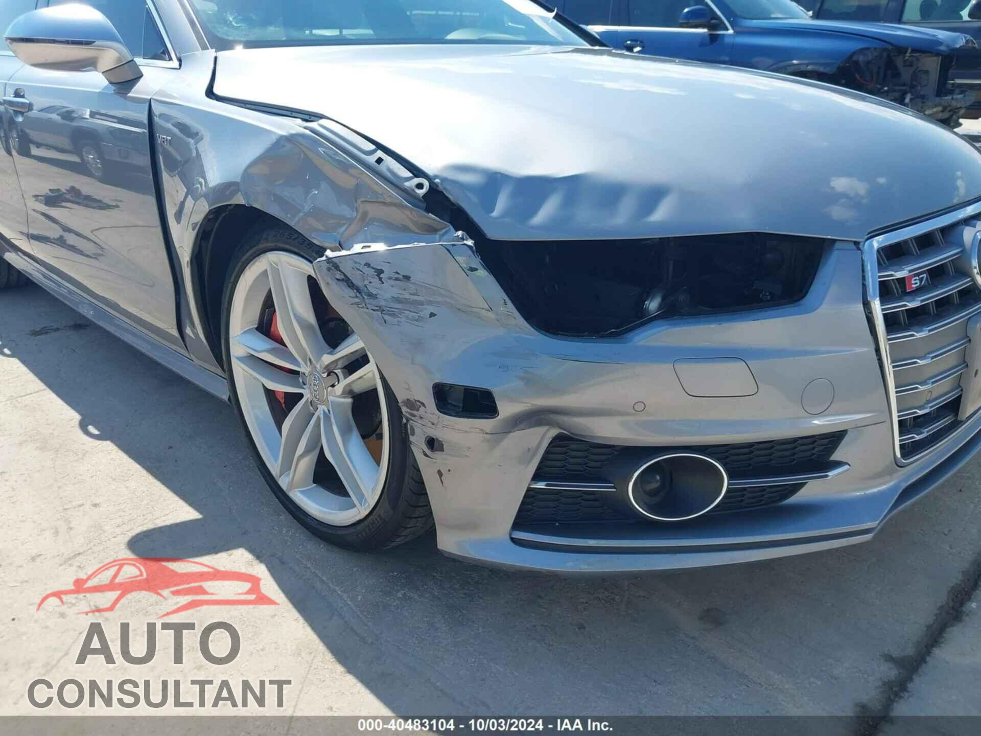 AUDI S7 2017 - WAU2FBFC6HN116660