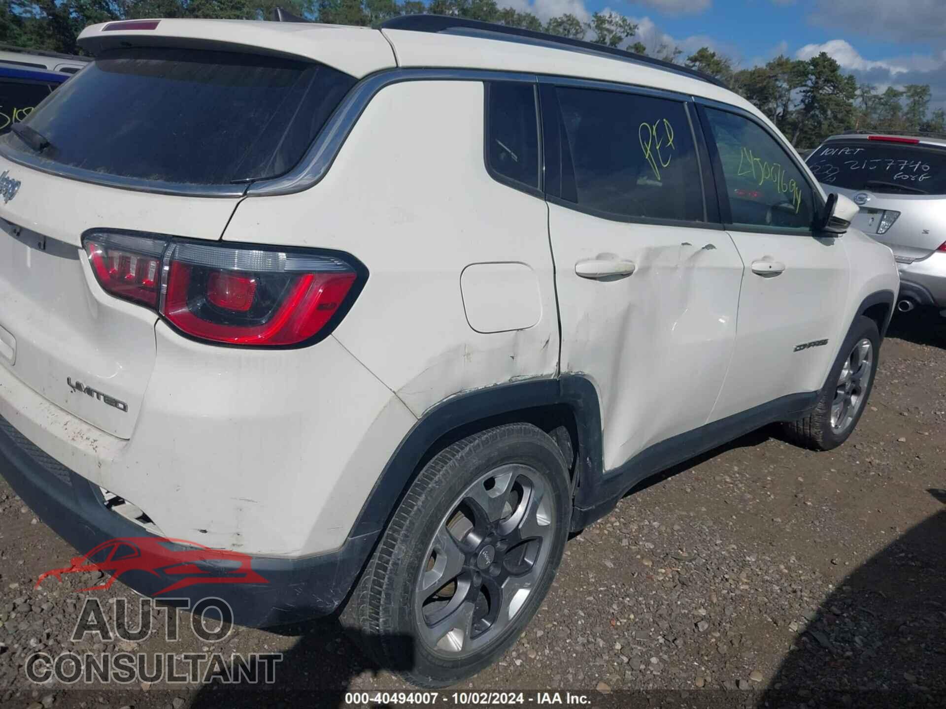JEEP COMPASS 2020 - 3C4NJCCB2LT211323