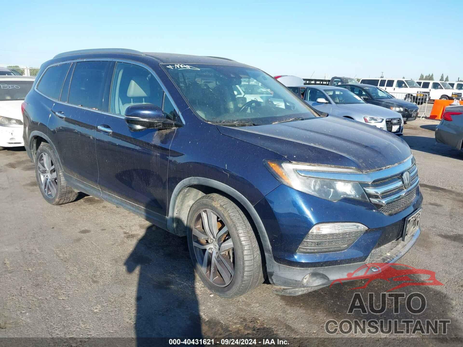 HONDA PILOT 2016 - 5FNYF6H97GB122485