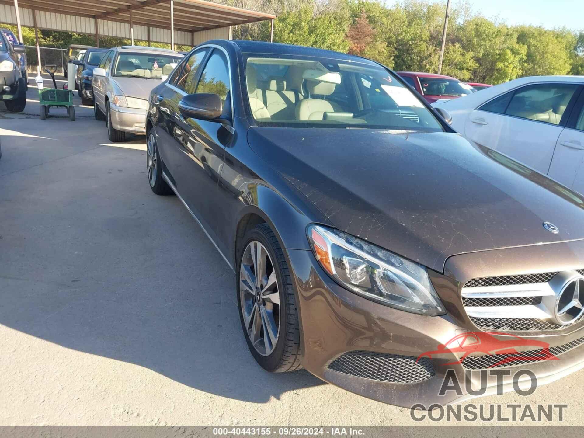 MERCEDES-BENZ C 300 2017 - WDDWF4JBXHR302344