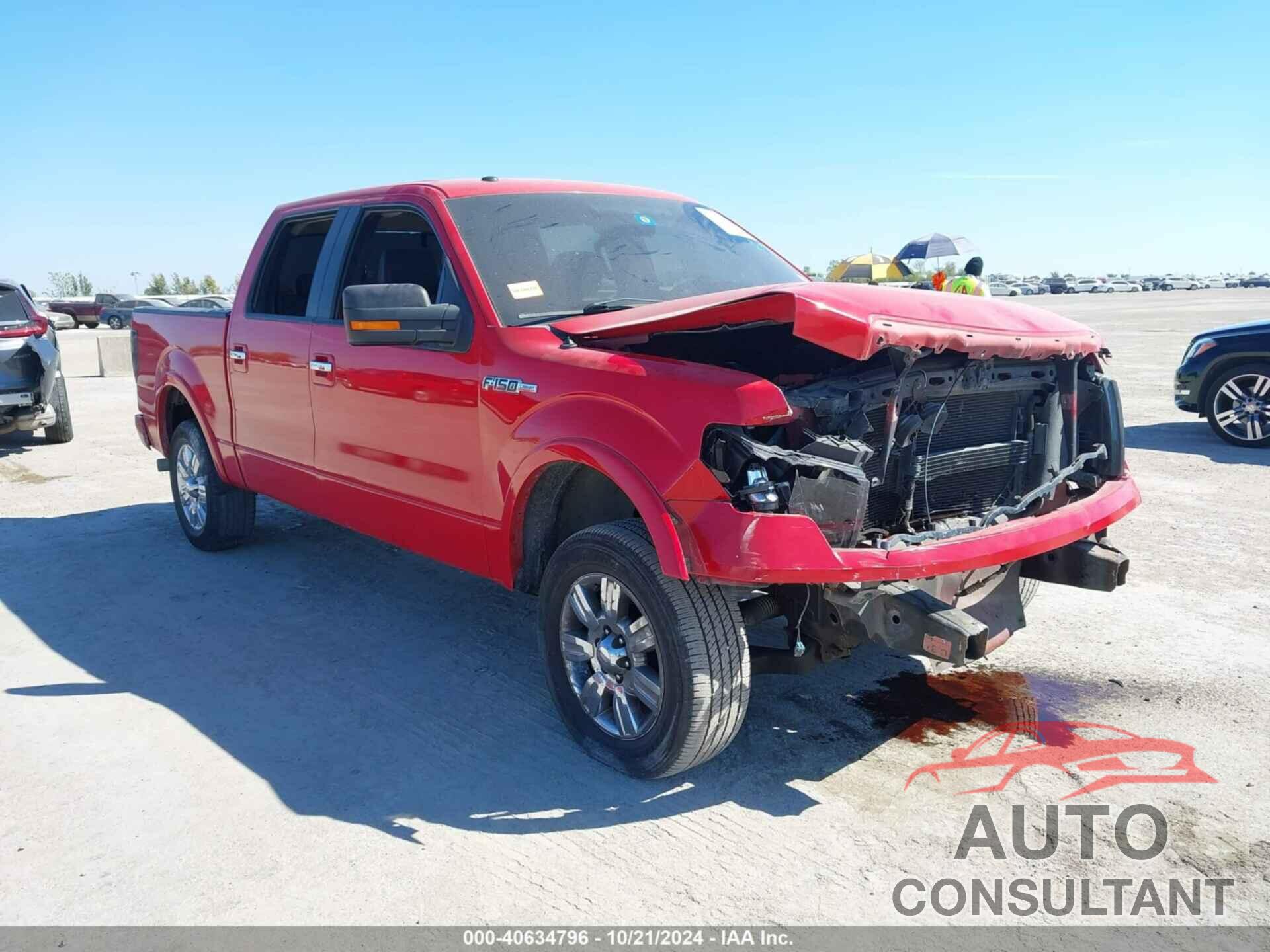 FORD F-150 2009 - 1FTPW12V69KB83594