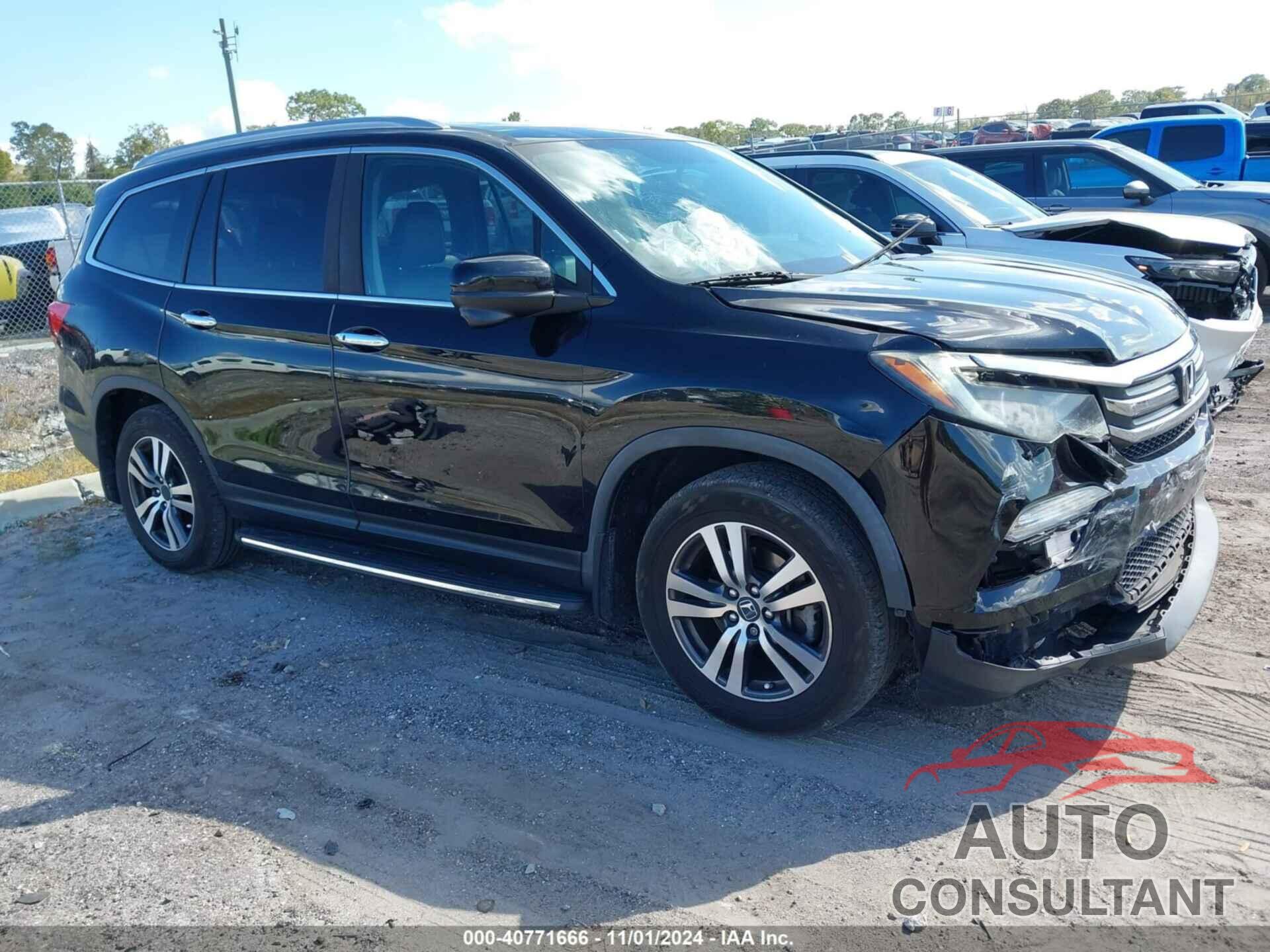 HONDA PILOT 2018 - 5FNYF5H53JB020812