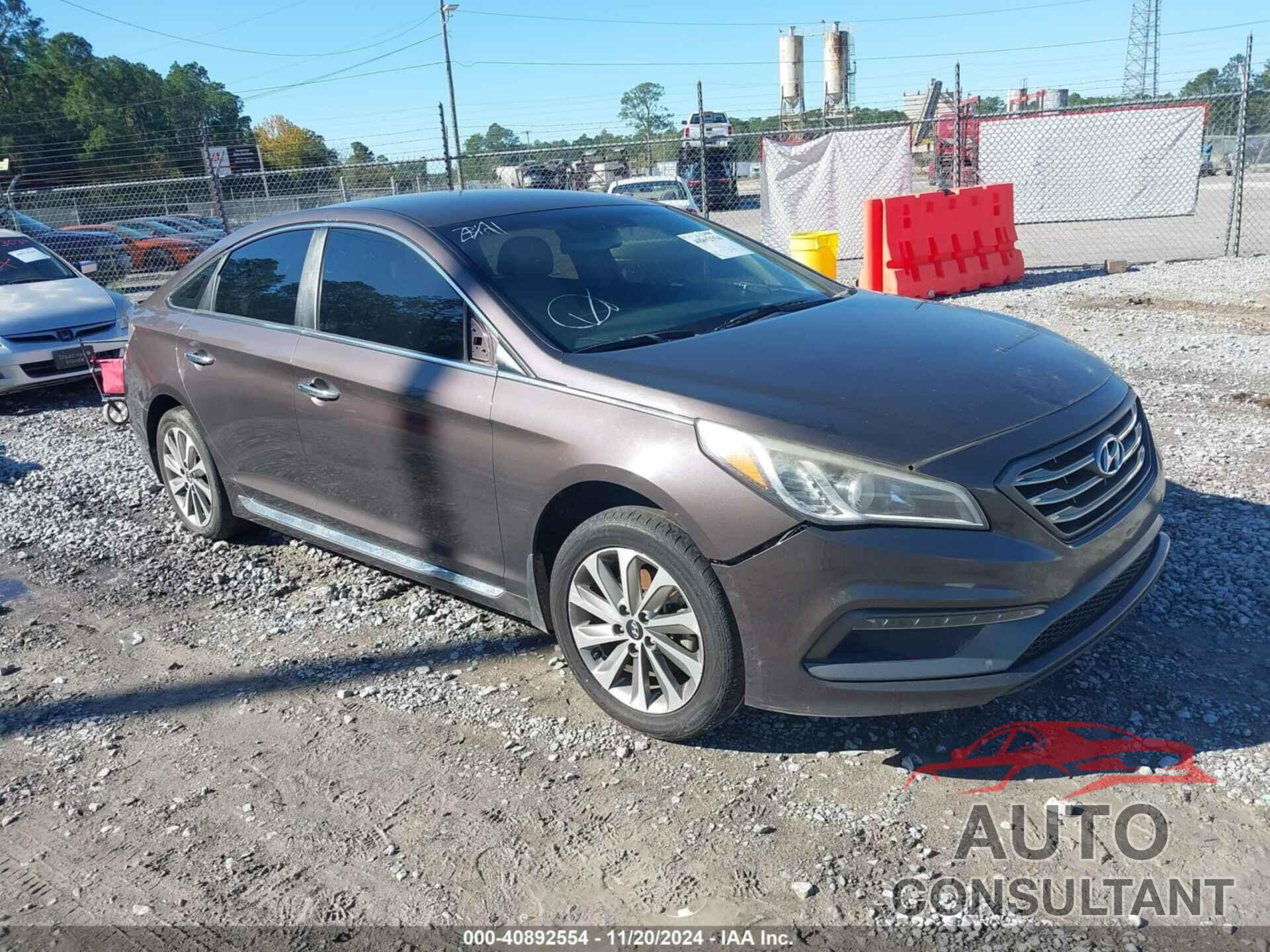 HYUNDAI SONATA 2015 - 5NPE34AF7FH186901