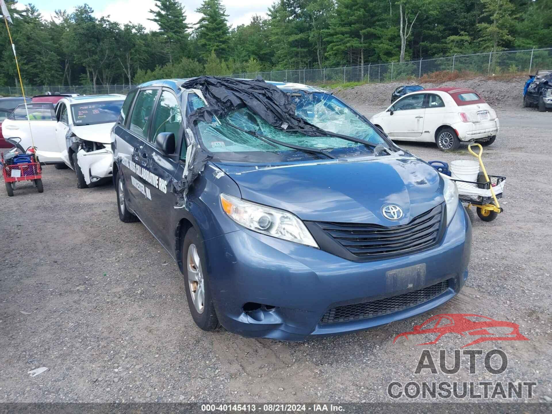 TOYOTA SIENNA 2016 - 5TDZK3DC6GS757340