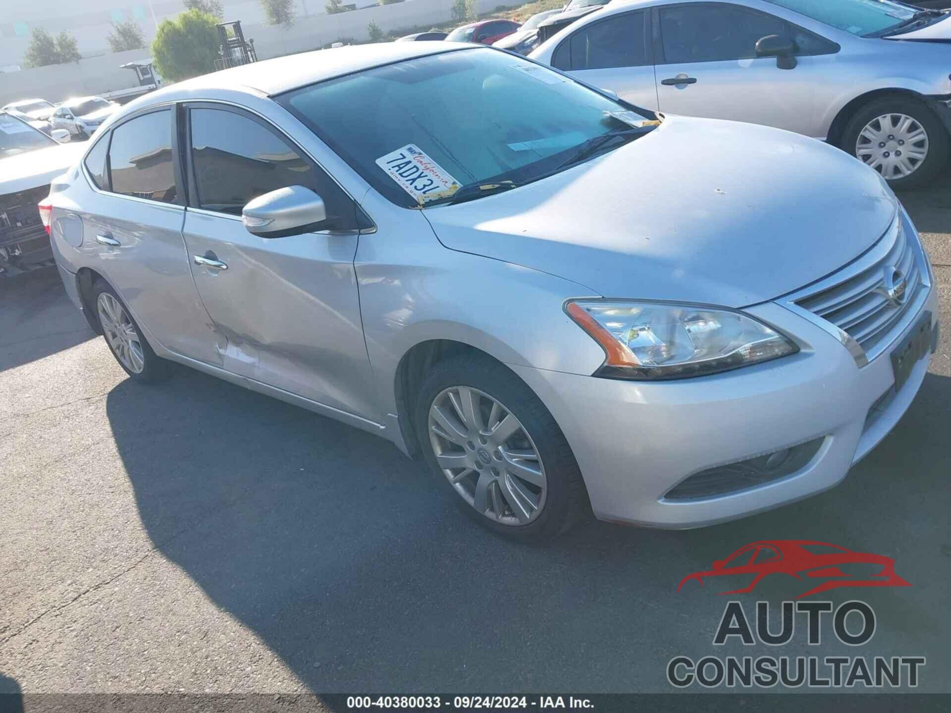 NISSAN SENTRA 2013 - 3N1AB7AP2DL680899