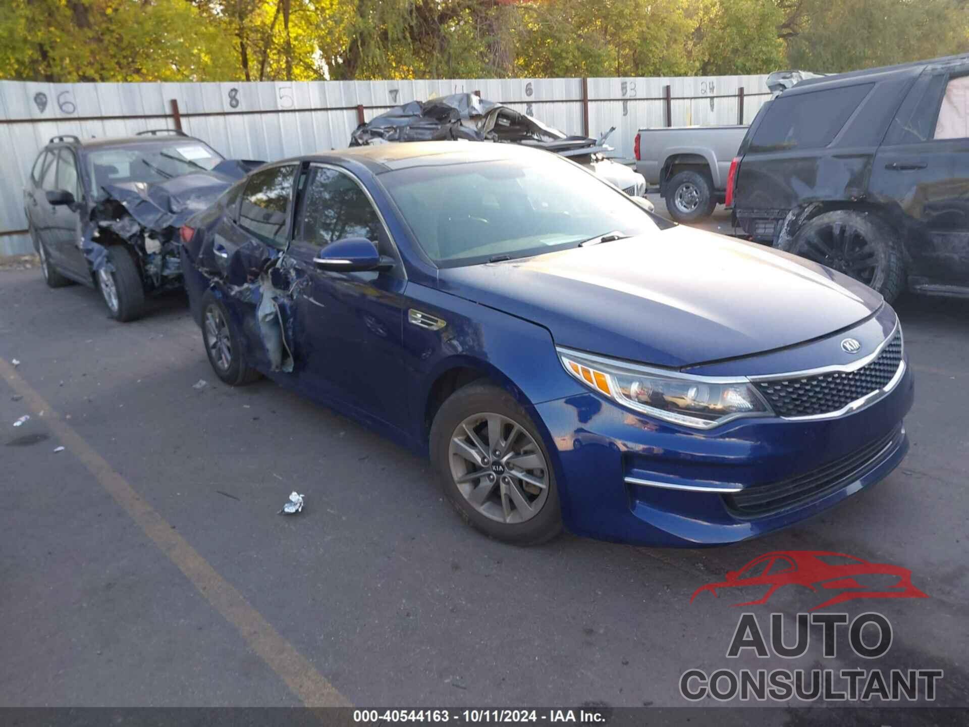 KIA OPTIMA 2017 - 5XXGU4L32HG162769