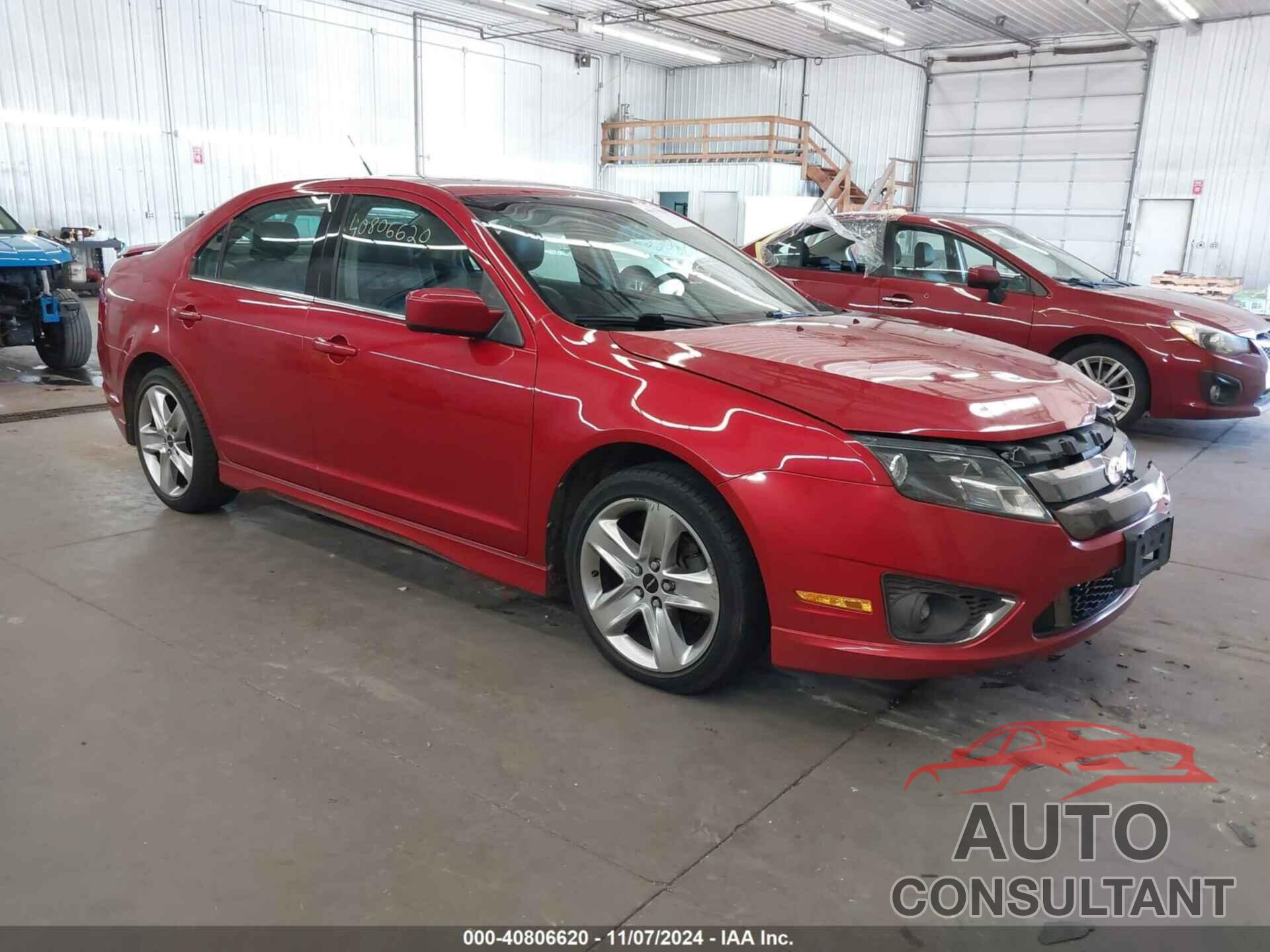 FORD FUSION 2012 - 3FAHP0KC0CR222733