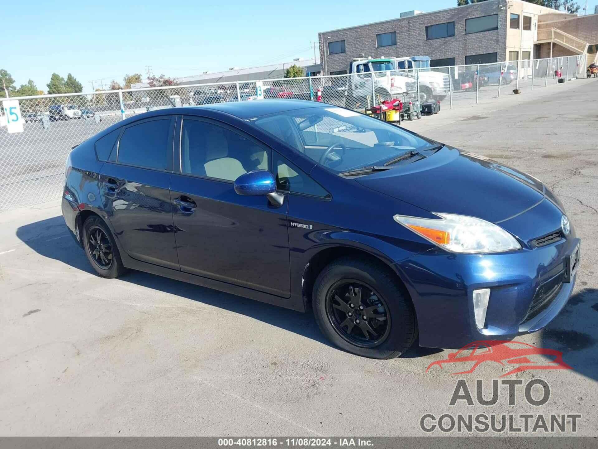 TOYOTA PRIUS 2014 - JTDKN3DU6E0381451