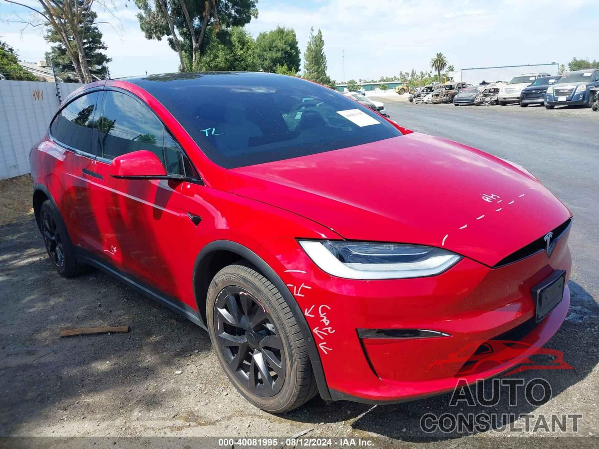 TESLA MODEL X 2022 - 7SAXCDE59NF336744