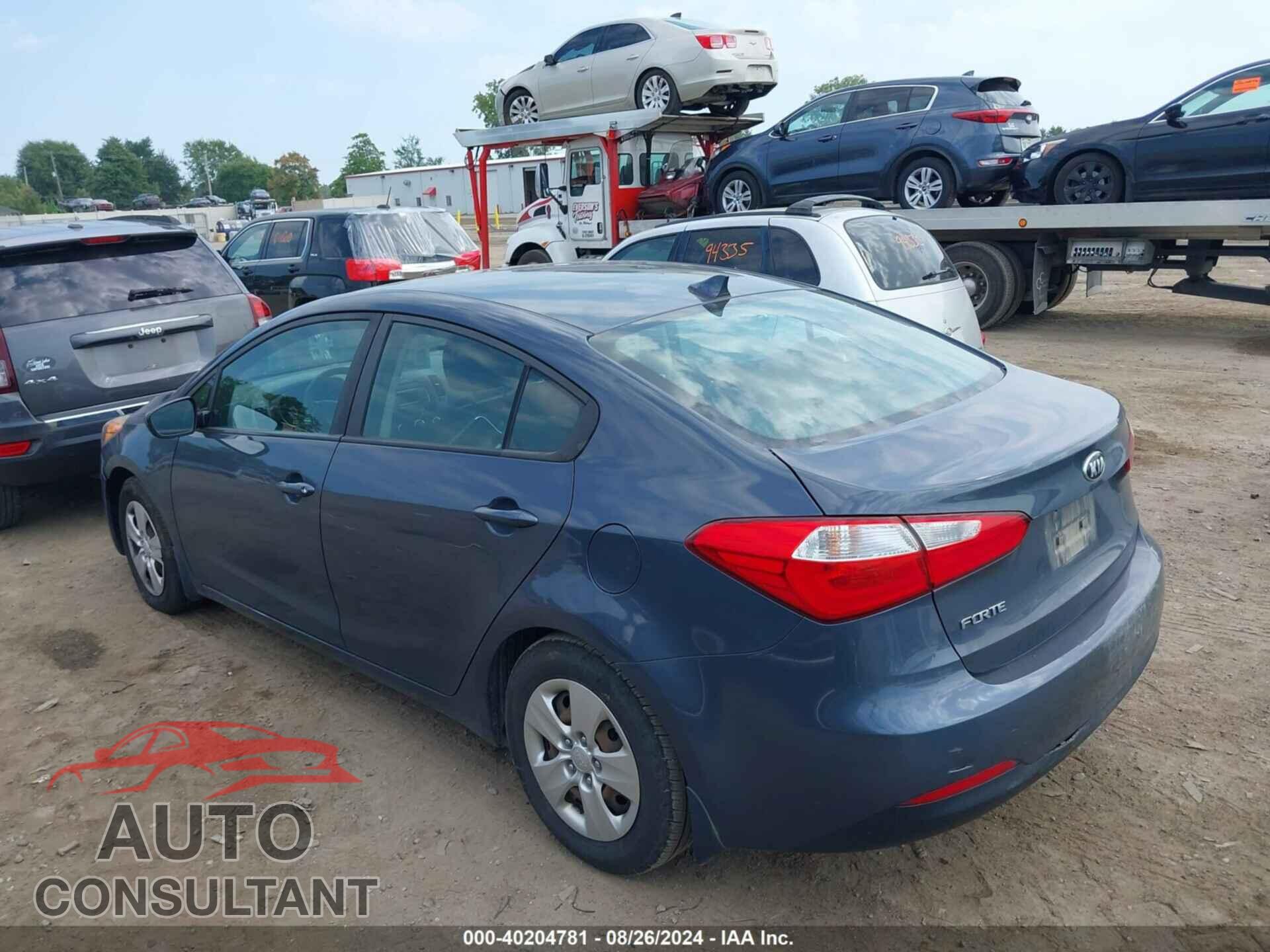 KIA FORTE 2016 - KNAFK4A66G5617203