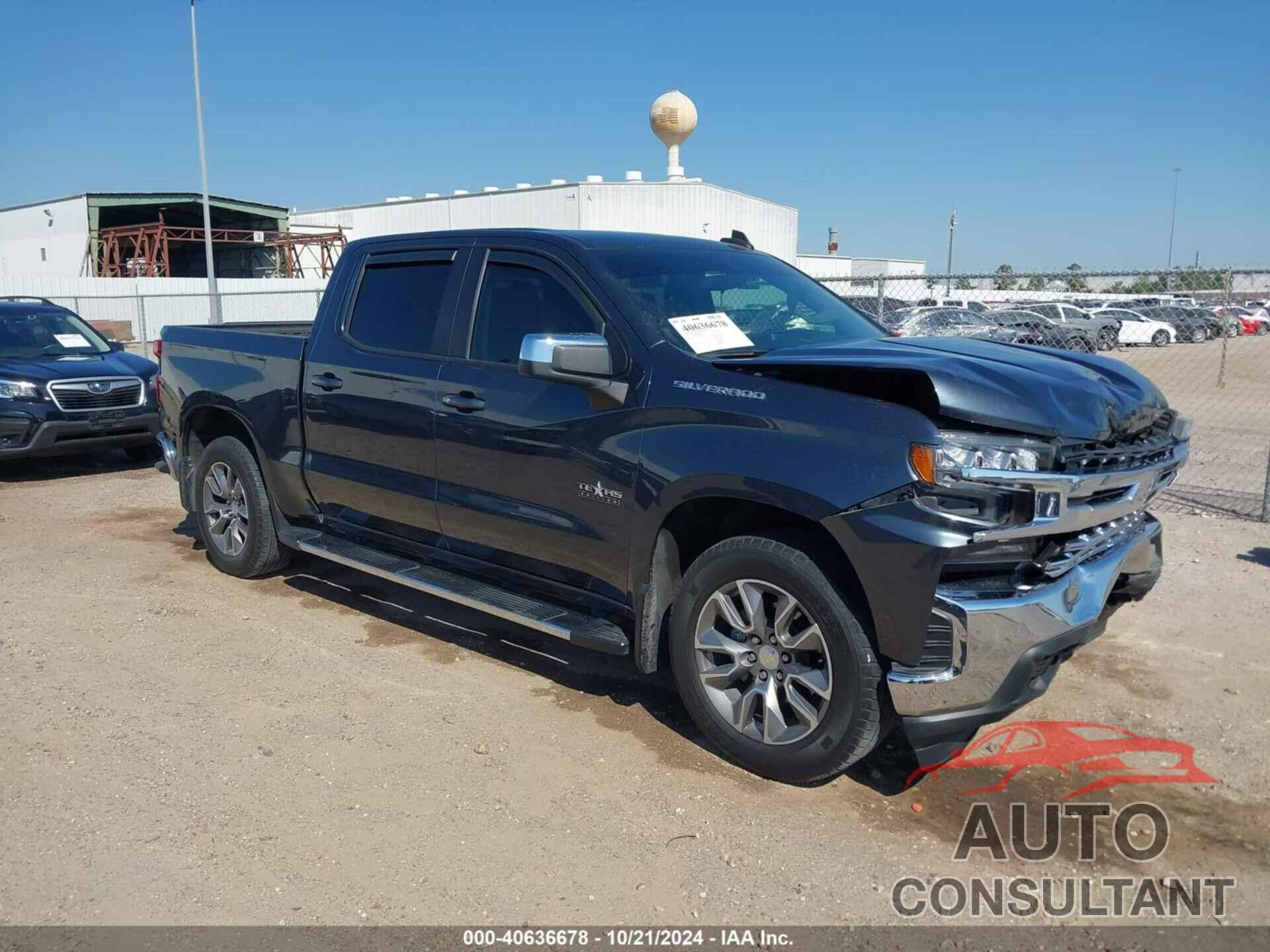 CHEVROLET SILVERADO 1500 2021 - 1GCPWCEDXMZ166635