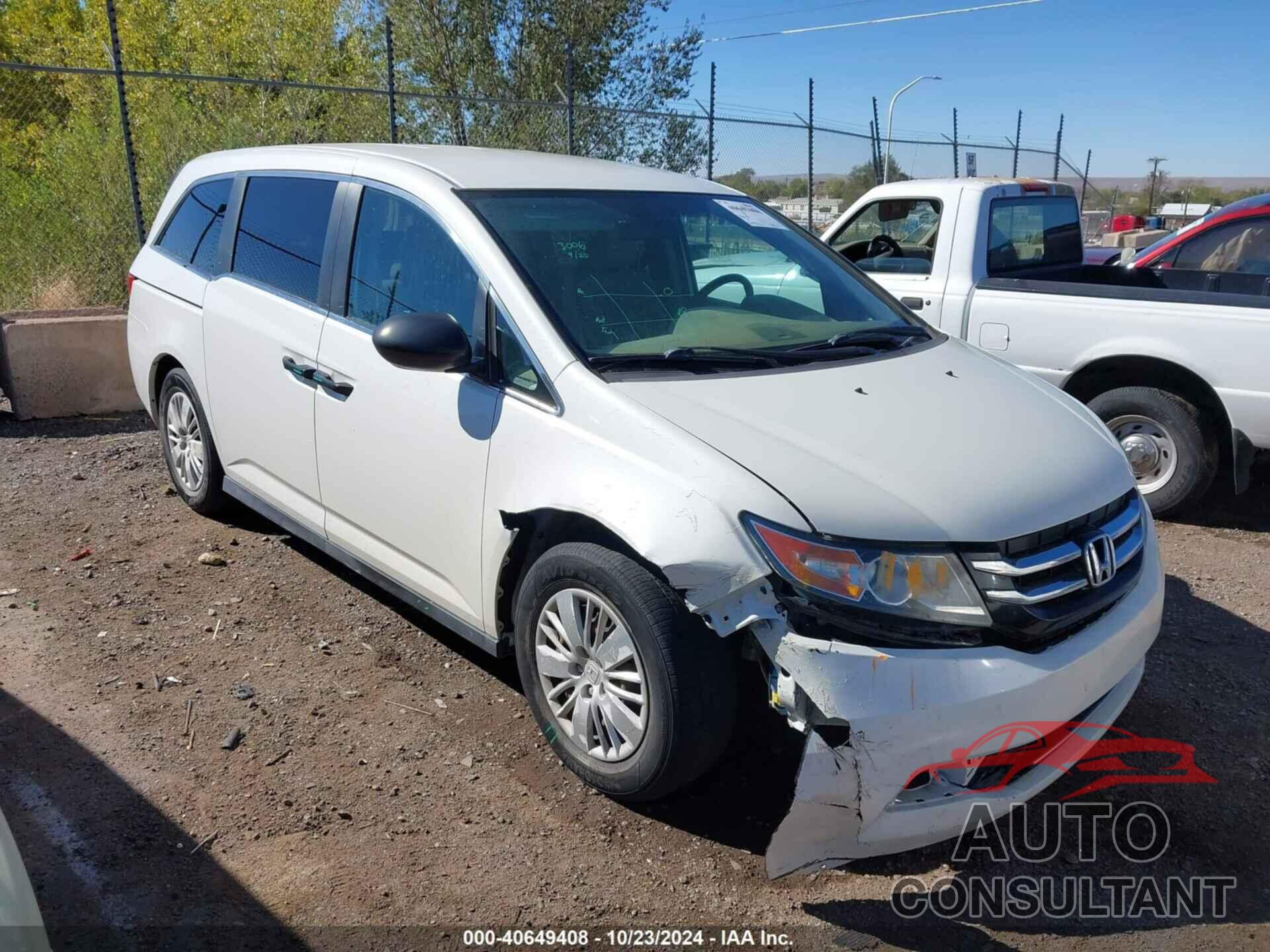 HONDA ODYSSEY 2015 - 5FNRL5H27FB098326