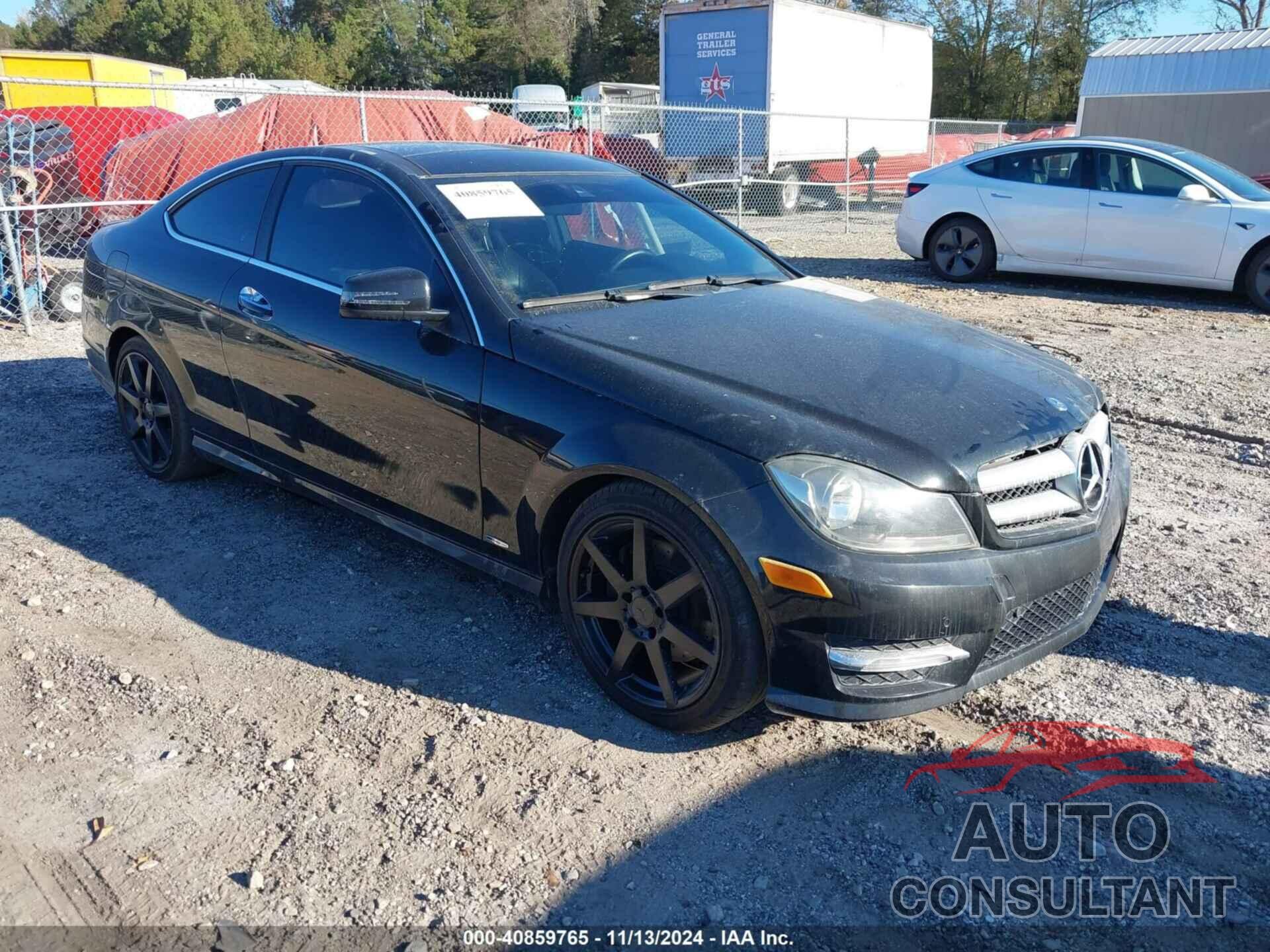 MERCEDES-BENZ C 350 2012 - WDDGJ5HB4CF752953