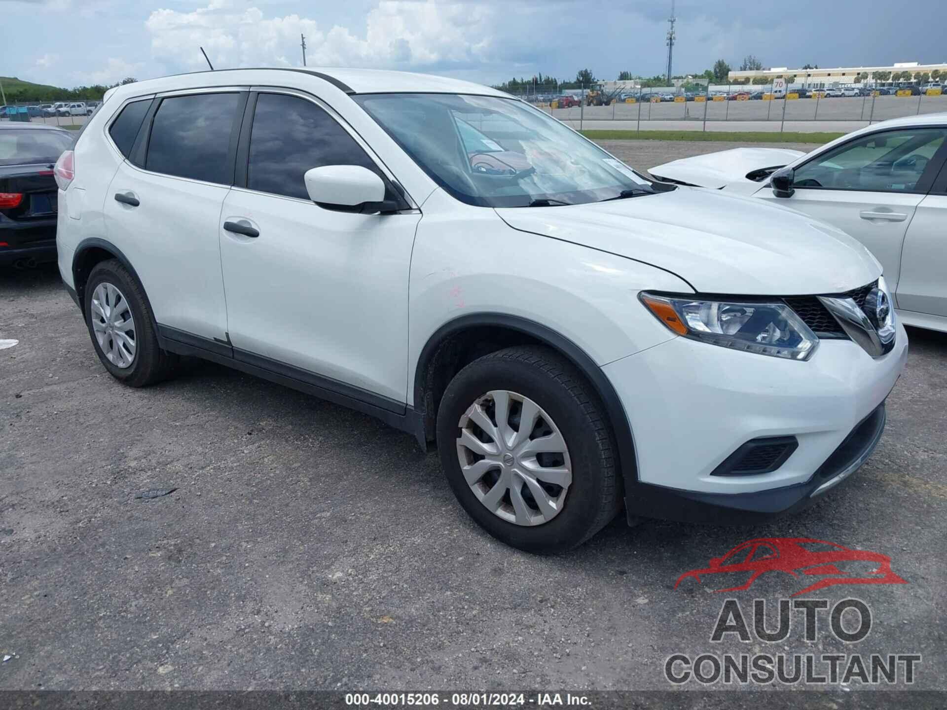 NISSAN ROGUE 2016 - KNMAT2MT5GP603894