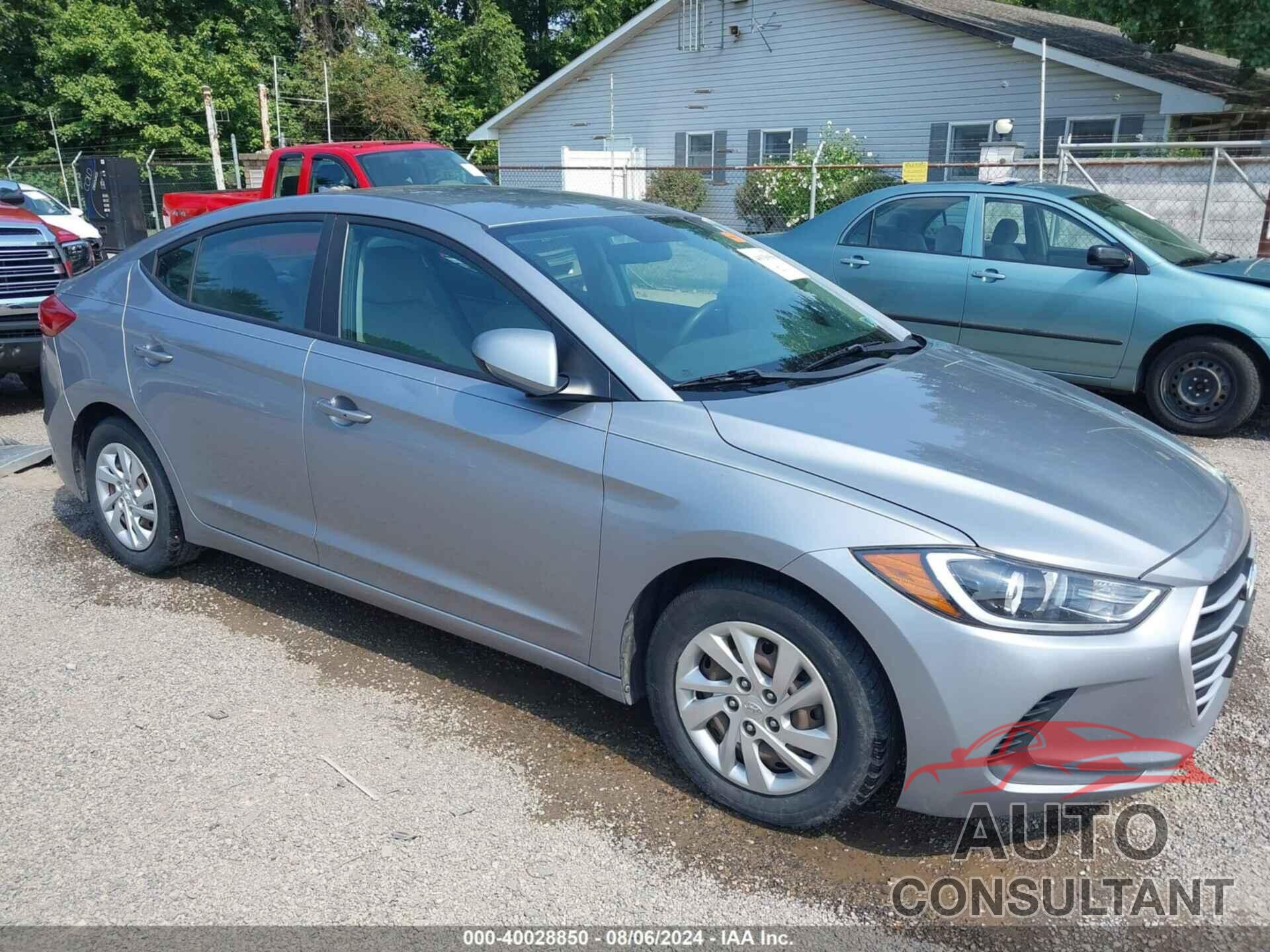 HYUNDAI ELANTRA 2017 - 5NPD74LFXHH199173