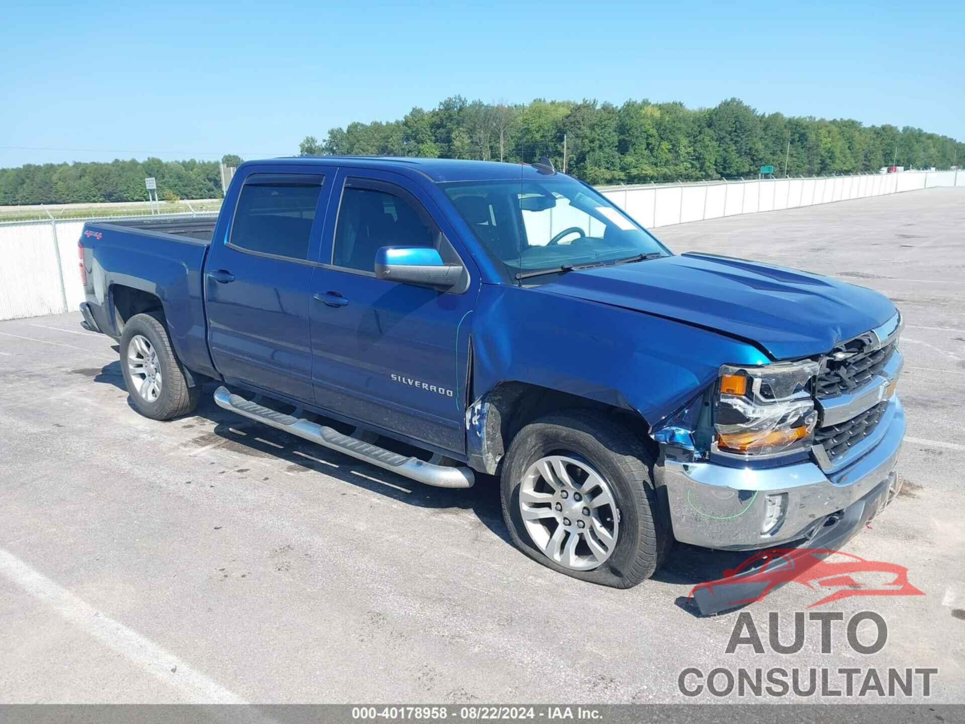 CHEVROLET SILVERADO 1500 2016 - 3GCUKREC4GG369534