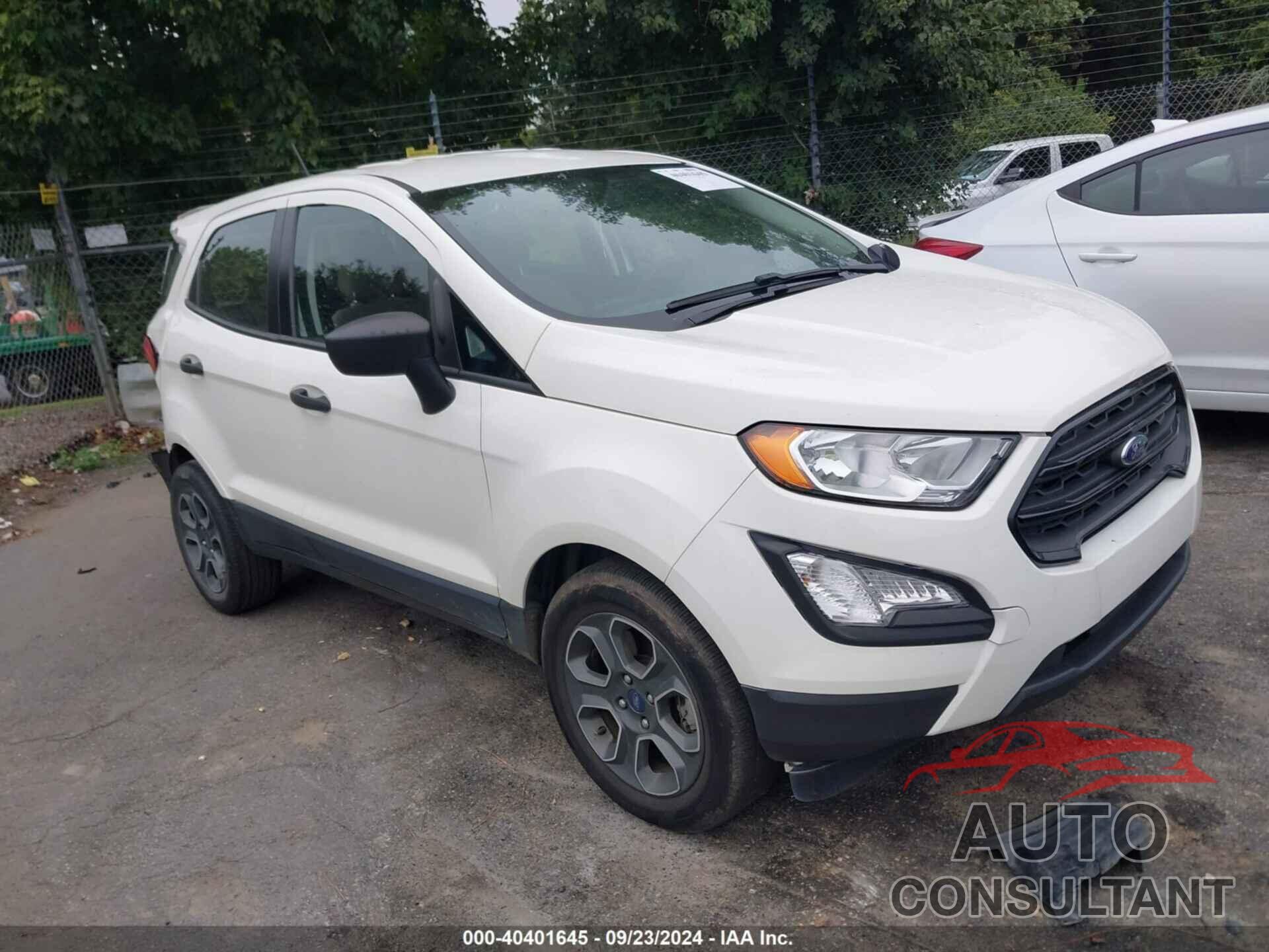 FORD ECOSPORT 2021 - MAJ3S2FE9MC454733