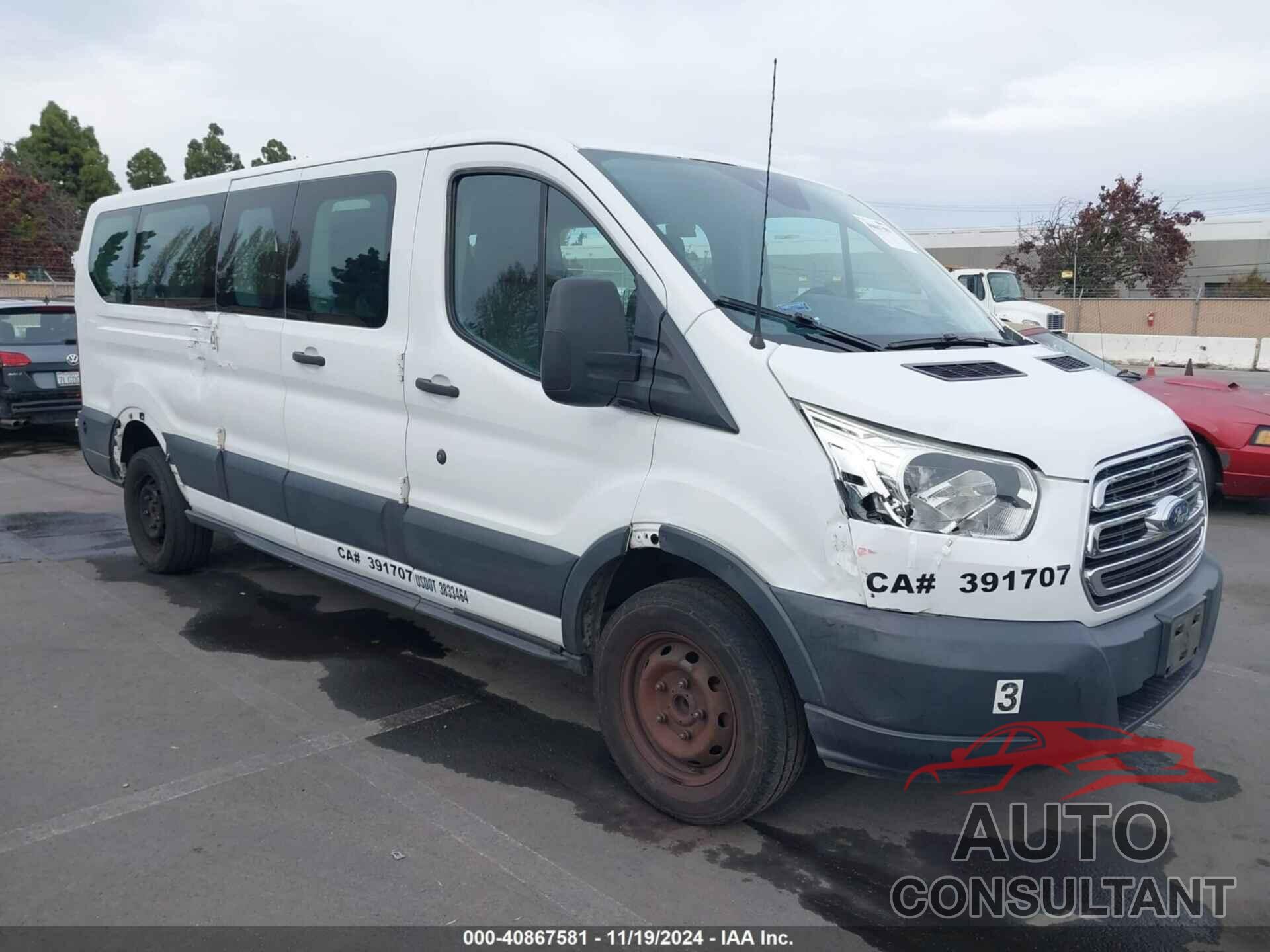 FORD TRANSIT-350 2015 - 1FBZX2ZM9FKA37408
