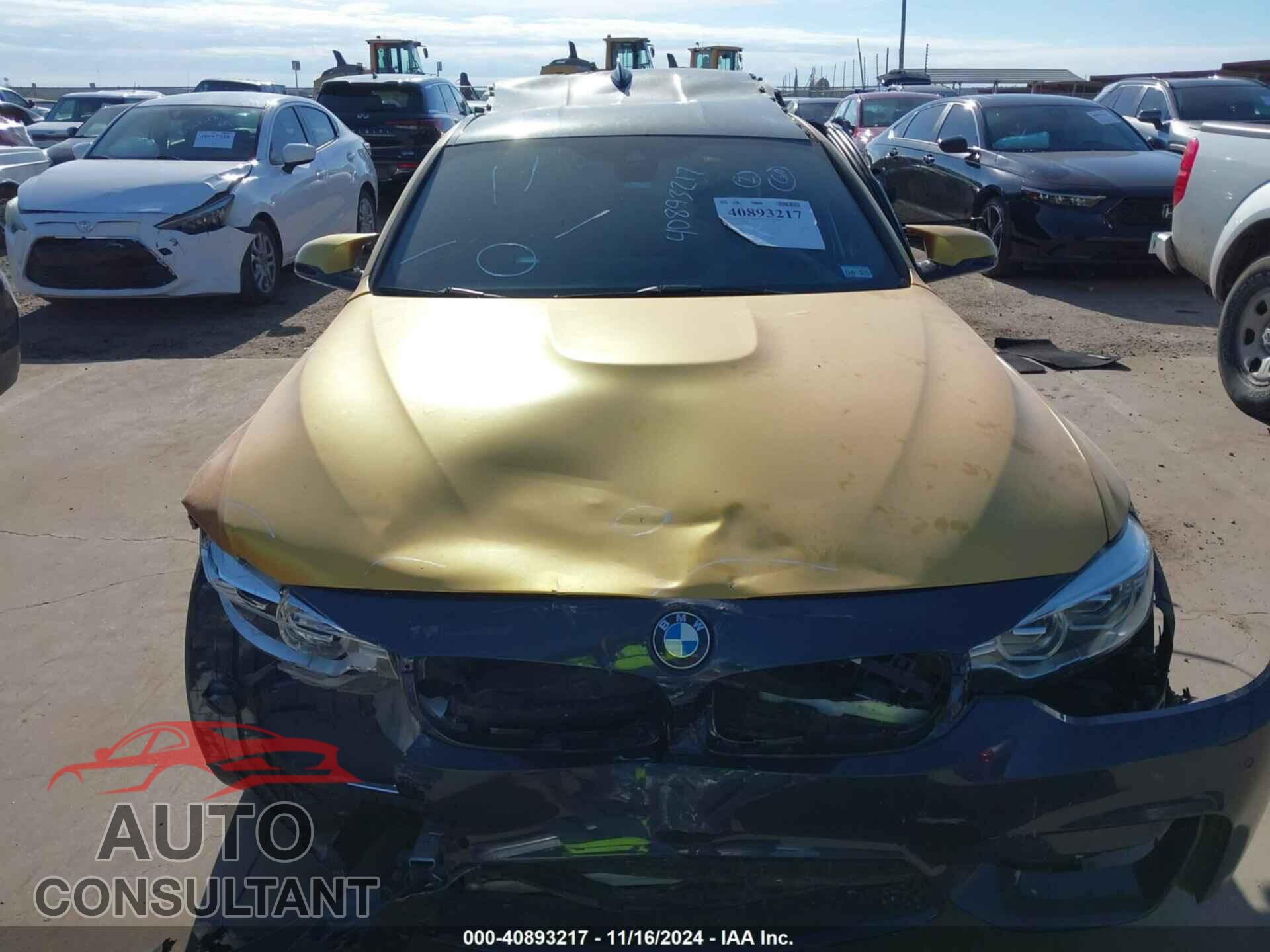 BMW M3 2017 - WBS8M9C53H5G84216