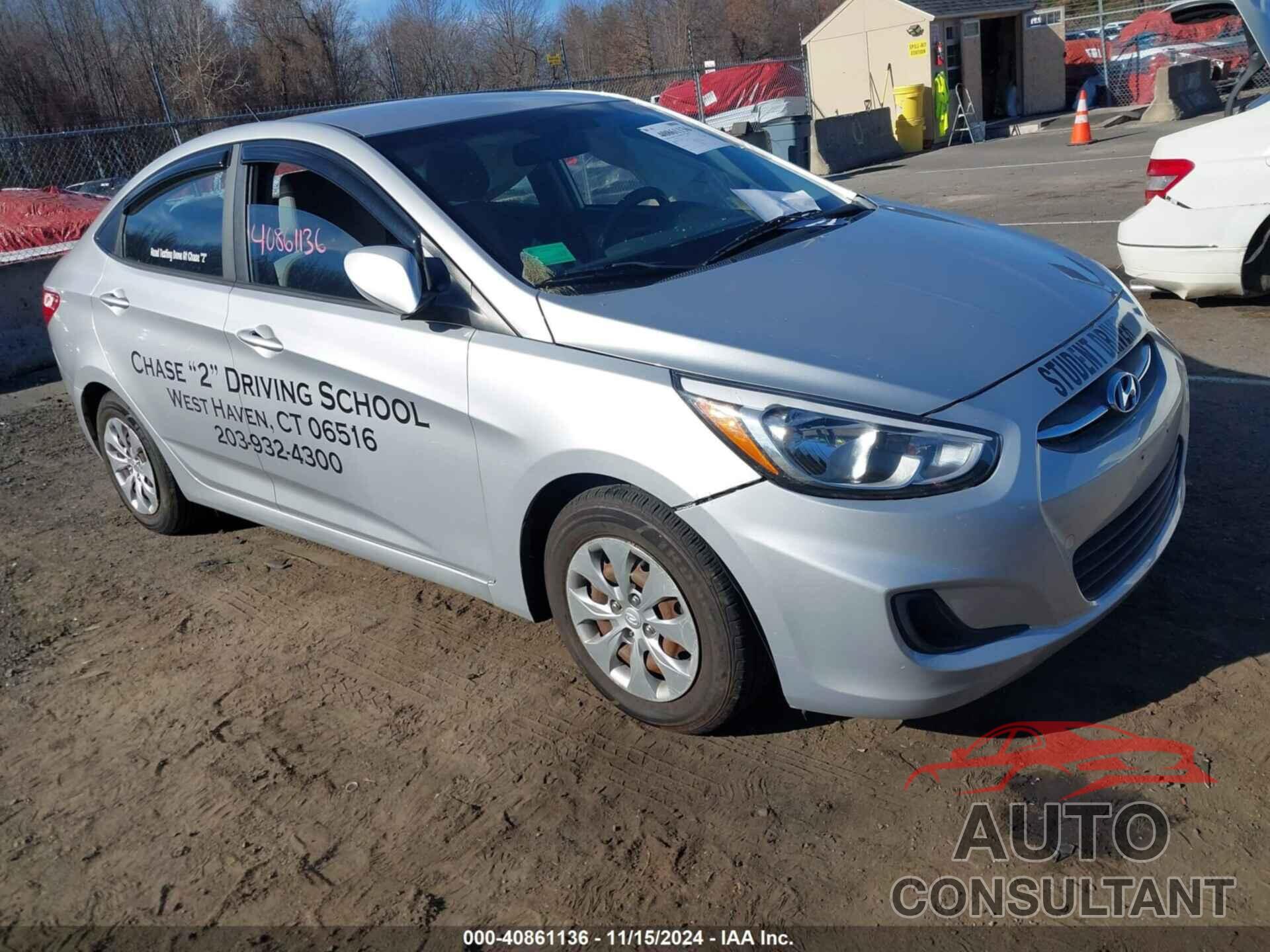 HYUNDAI ACCENT 2016 - KMHCT4AEXGU022317