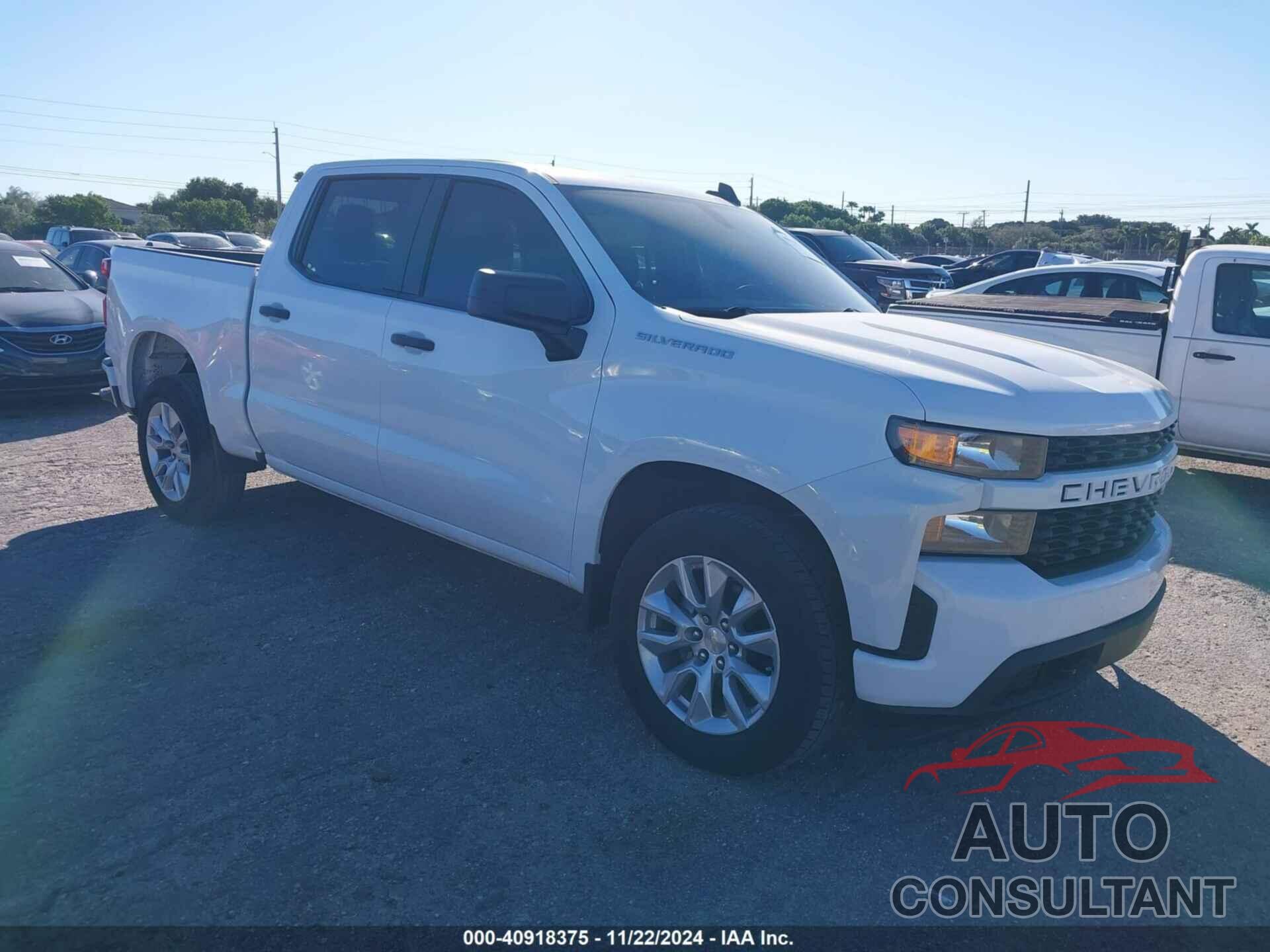 CHEVROLET SILVERADO 1500 2021 - 1GCPWBEKXMZ448279
