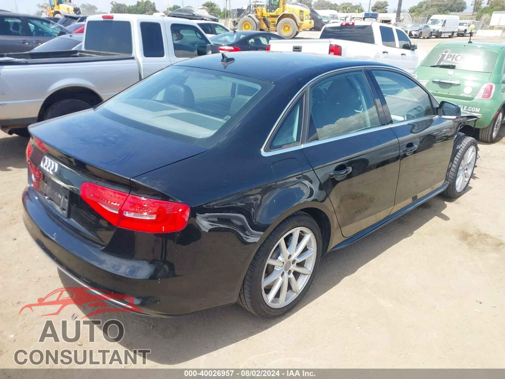 AUDI A4 2016 - WAUAFAFL9GN011857