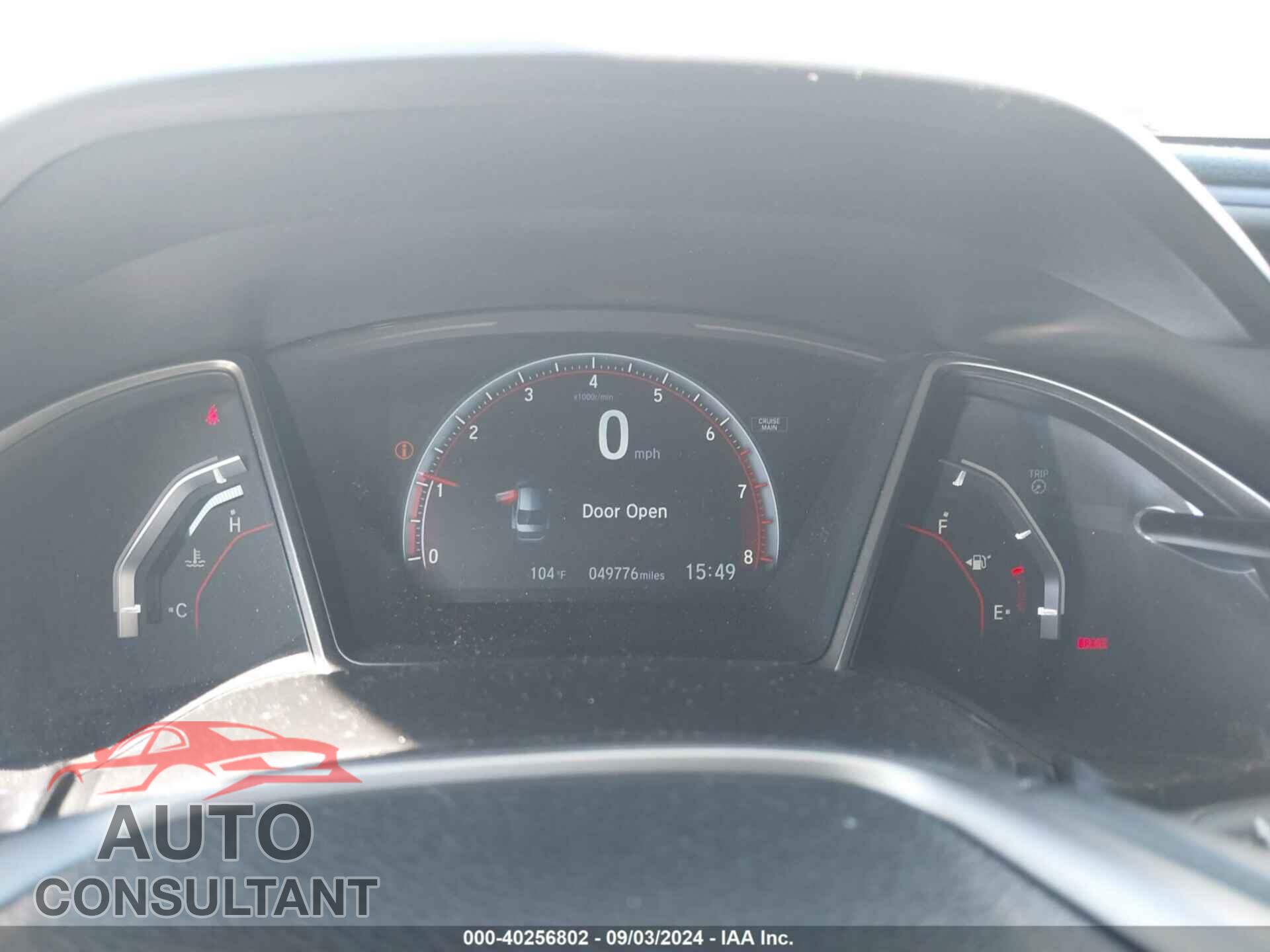 HONDA CIVIC SI 2019 - 2HGFC1E50KH705909
