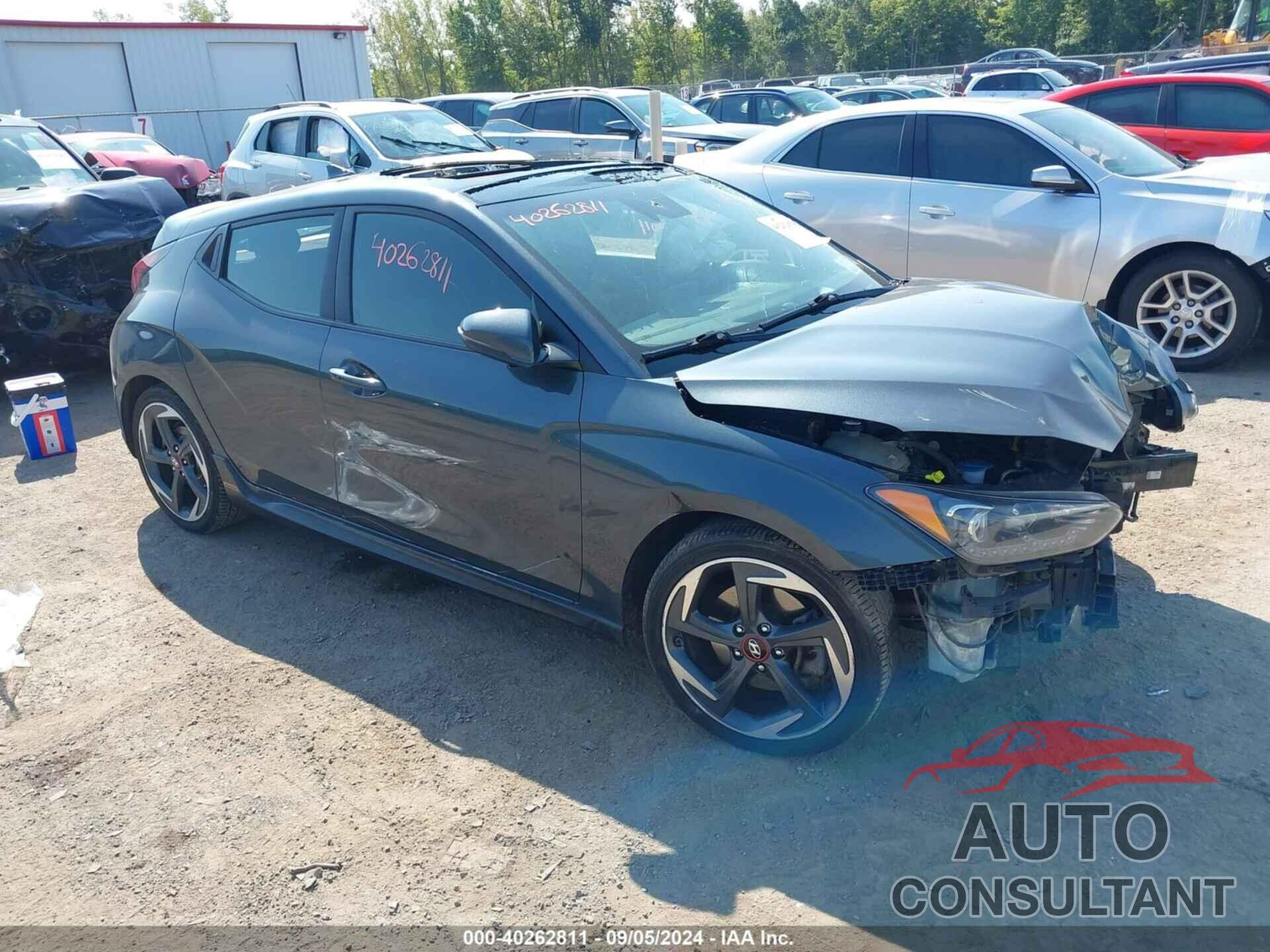 HYUNDAI VELOSTER 2019 - KMHTH6AB7KU014221