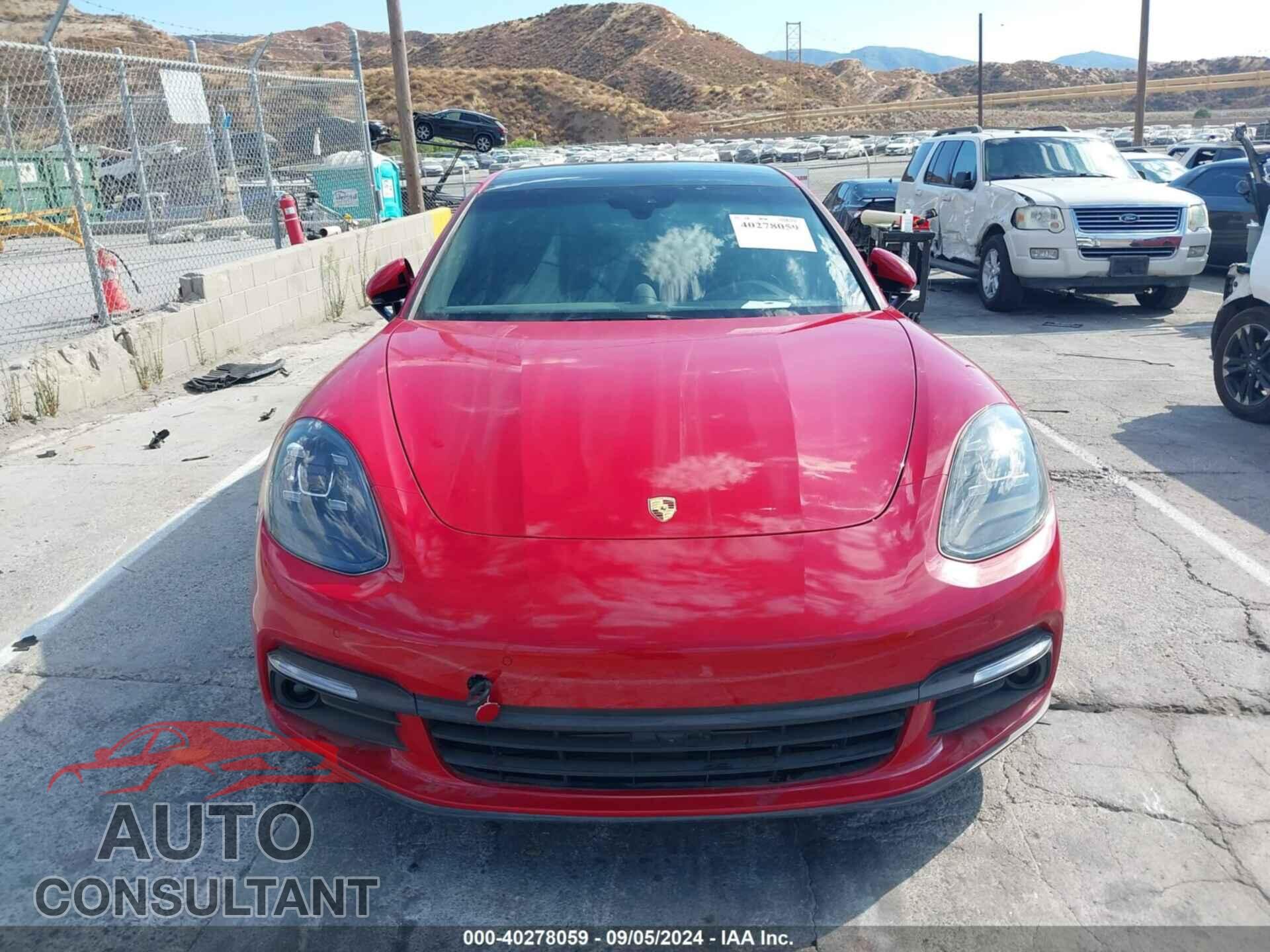 PORSCHE PANAMERA 2019 - WP0AA2A74KL100788
