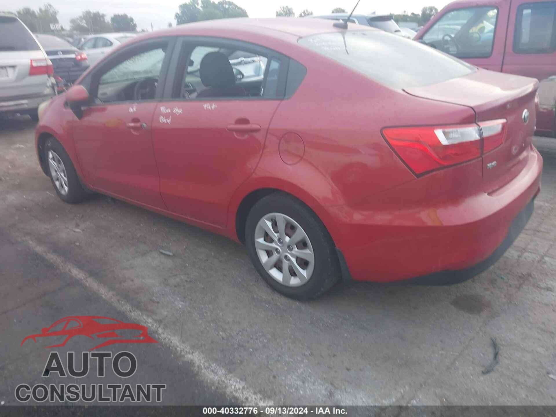 KIA RIO 2017 - KNADM4A36H6016375