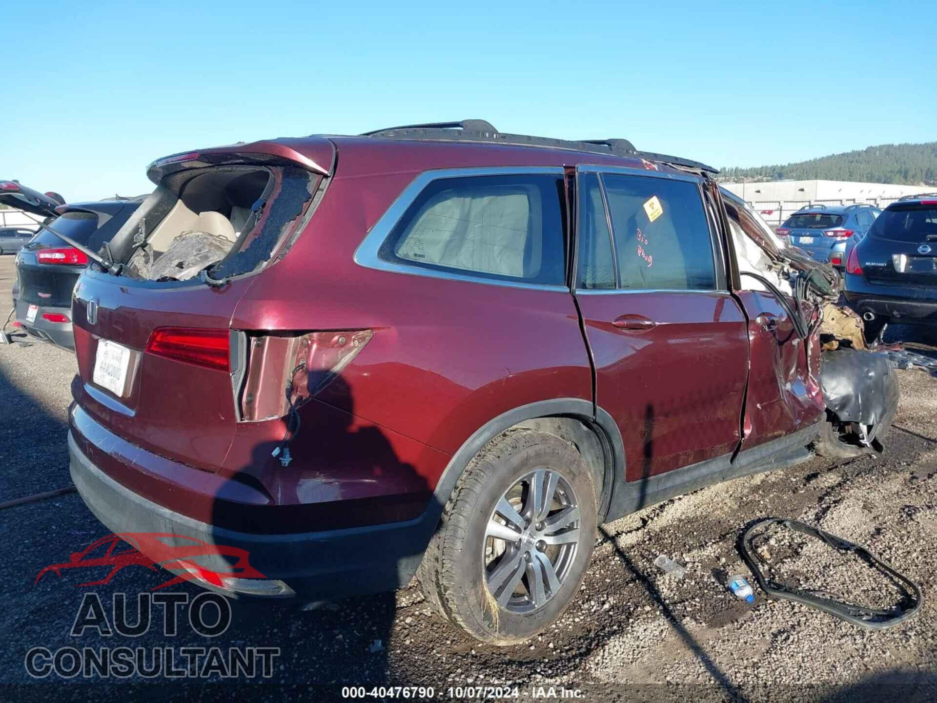 HONDA PILOT 2018 - 5FNYF5H56JB025082