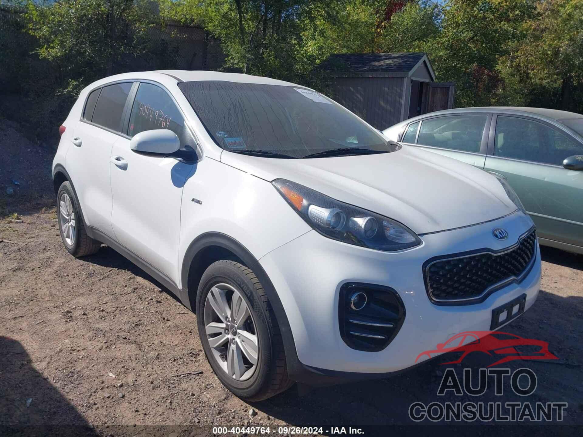 KIA SPORTAGE 2018 - KNDPMCAC1J7478806