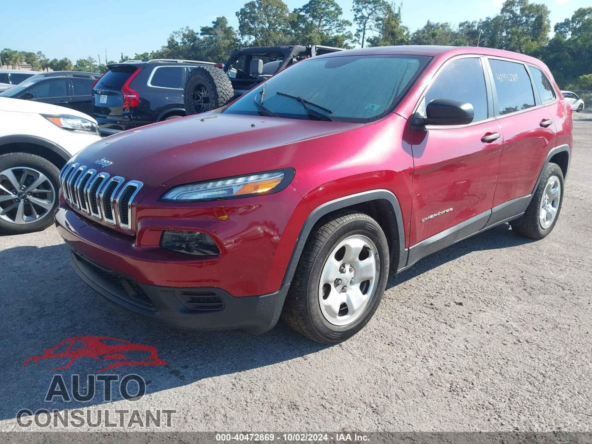 JEEP CHEROKEE 2016 - 1C4PJLAB4GW324766