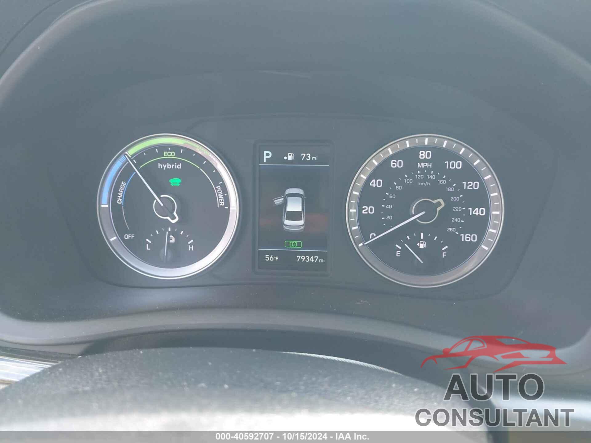 HYUNDAI SONATA HYBRID 2019 - KMHE34L3XKA092592