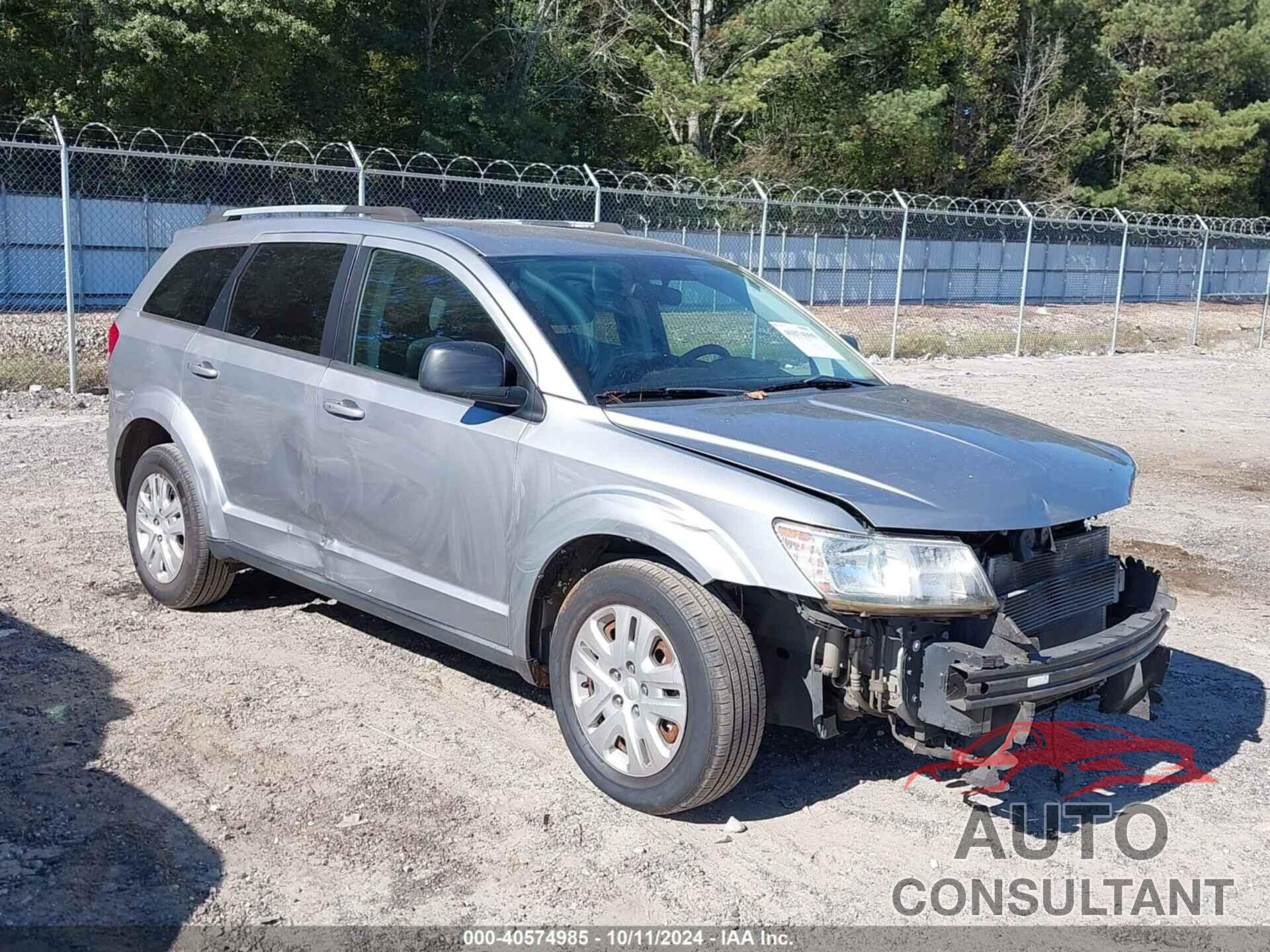 DODGE JOURNEY 2018 - 3C4PDCAB1JT302308