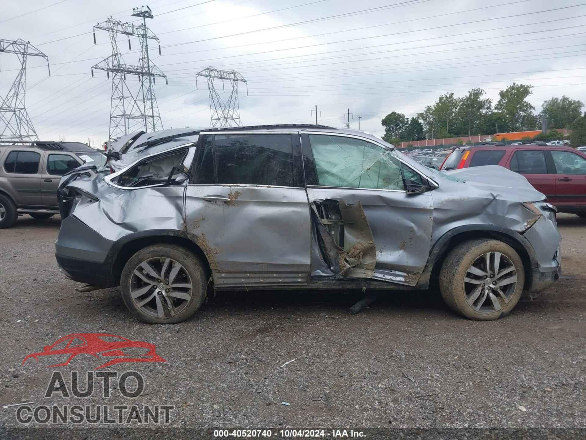 HONDA PILOT 2017 - 5FNYF6H97HB042508