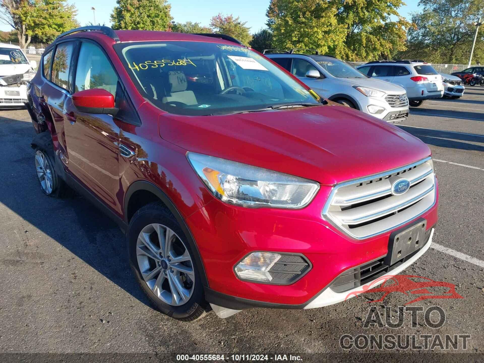 FORD ESCAPE 2018 - 1FMCU9GD1JUA49650