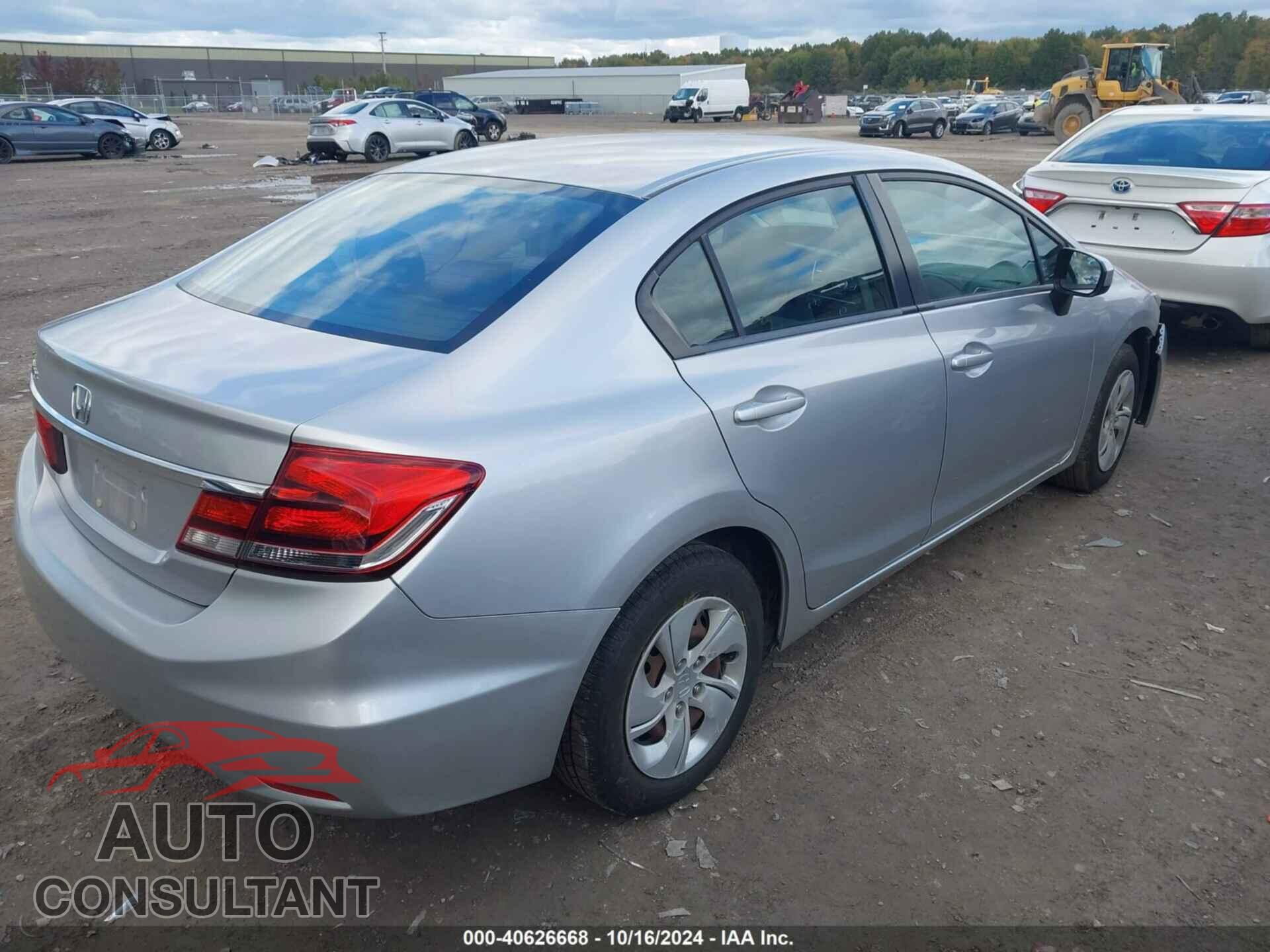 HONDA CIVIC 2014 - 19XFB2F50EE268080