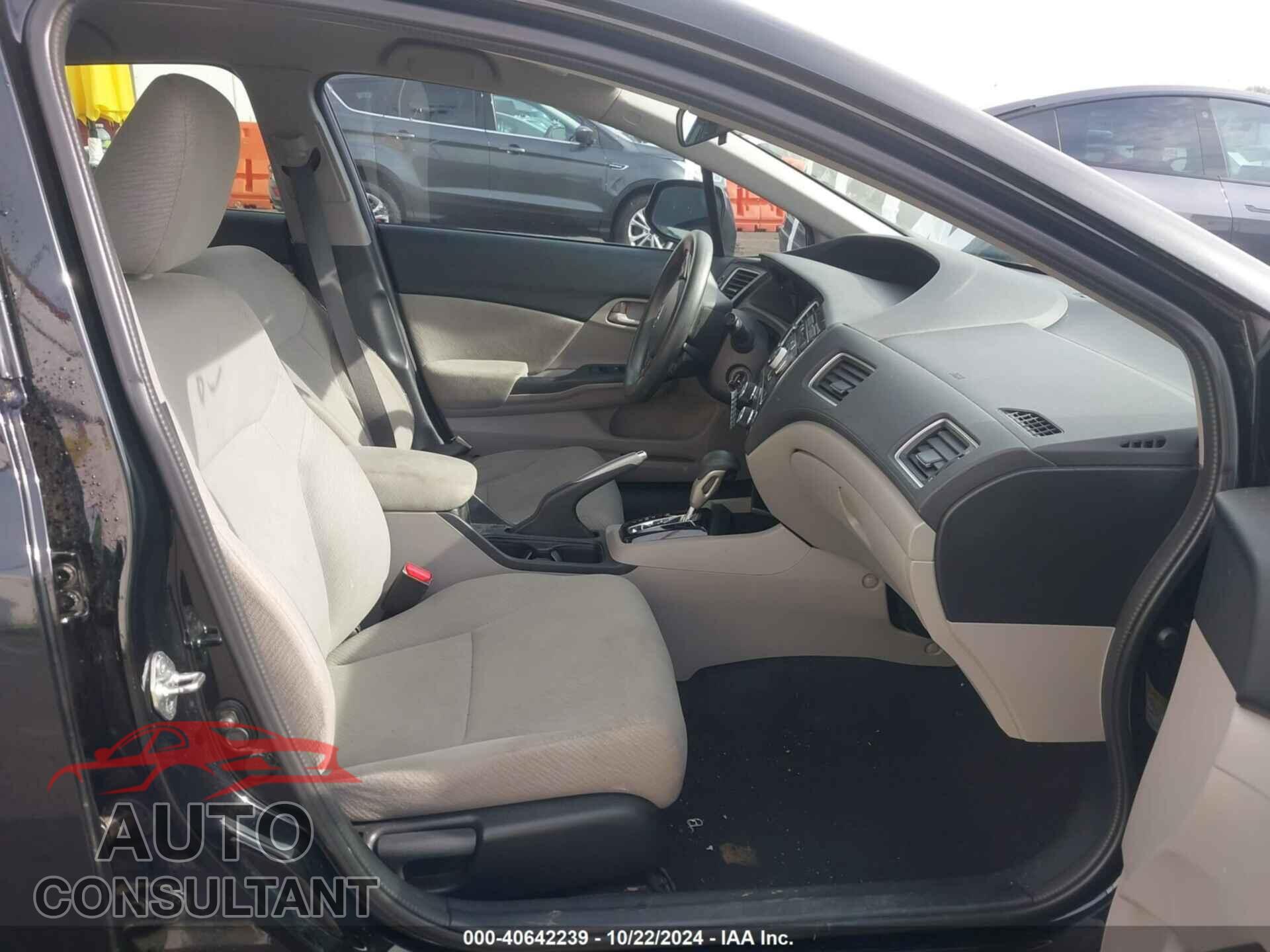HONDA CIVIC 2013 - 19XFB2F5XDE216521