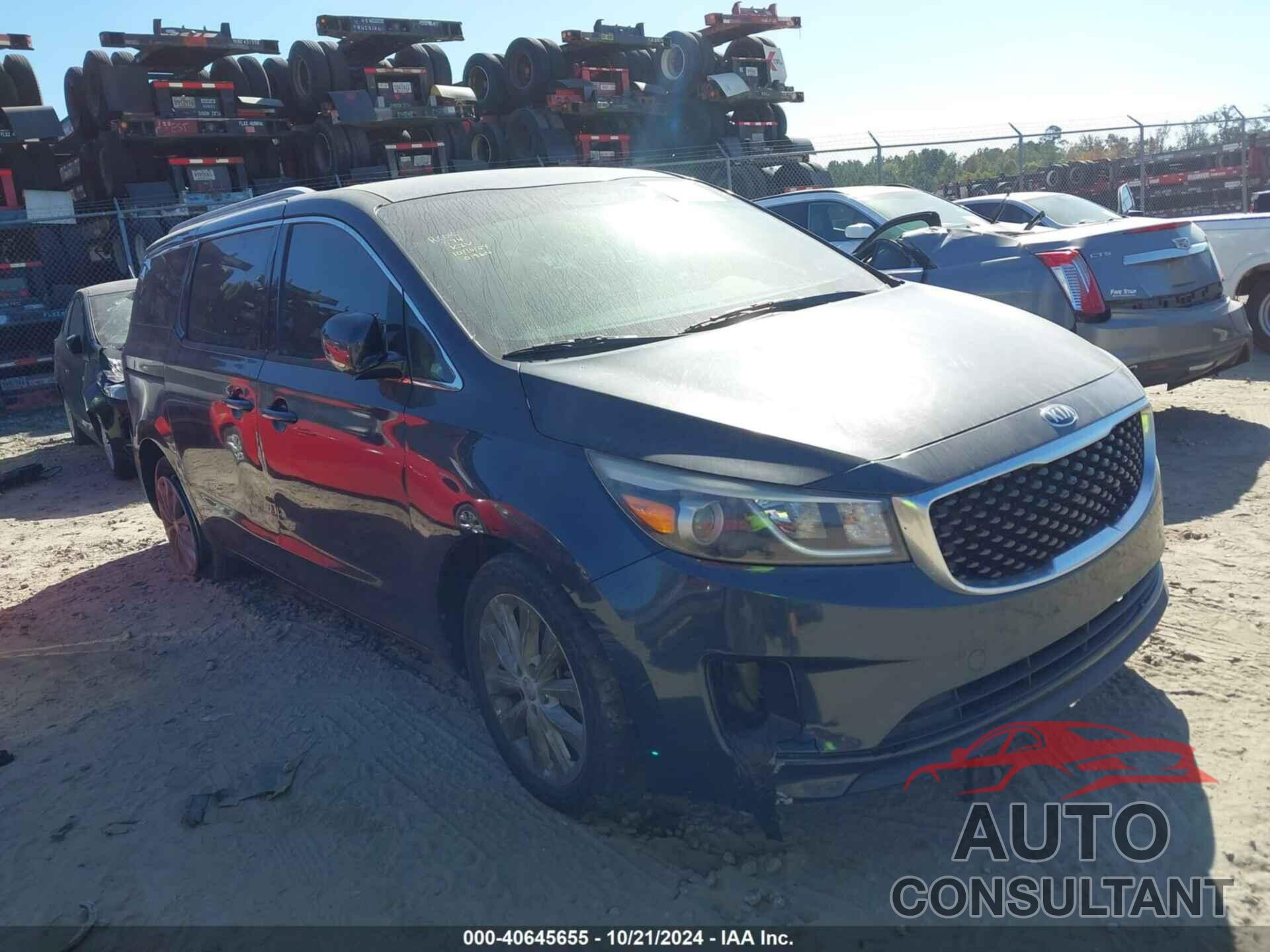 KIA SEDONA 2015 - KNDMC5C12F6047482