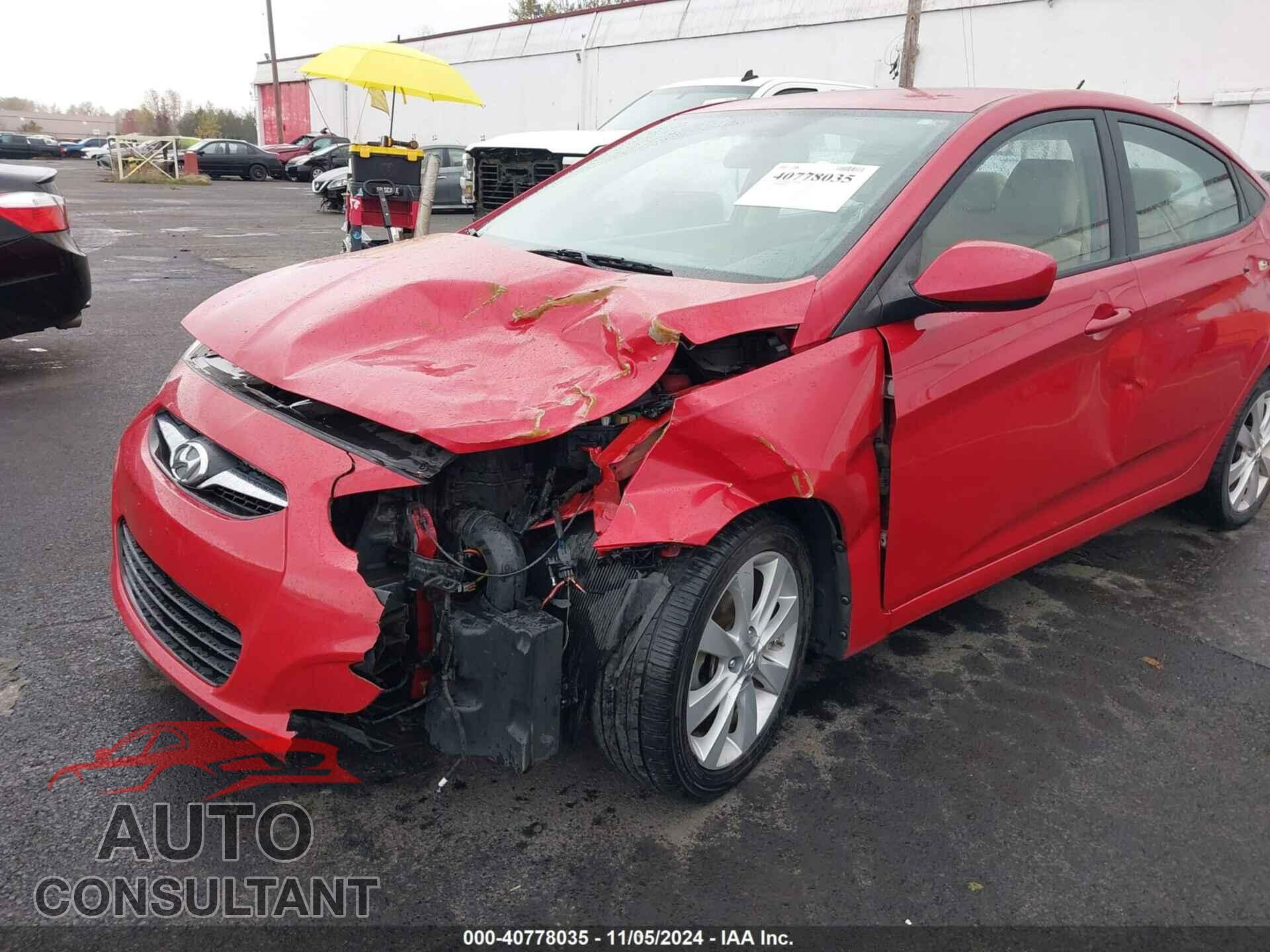 HYUNDAI ACCENT 2014 - KMHCU4AEXEU618506