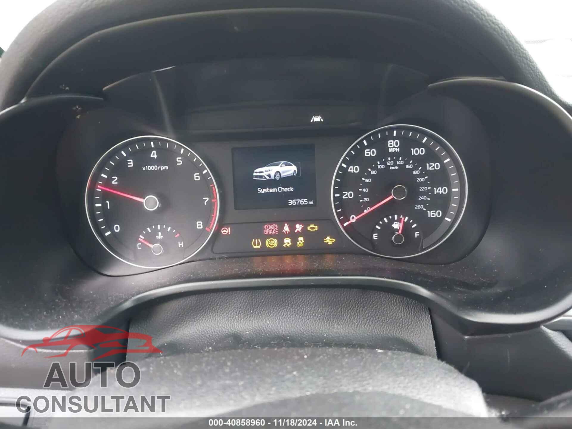 KIA FORTE 2021 - 3KPF34AD9ME283473