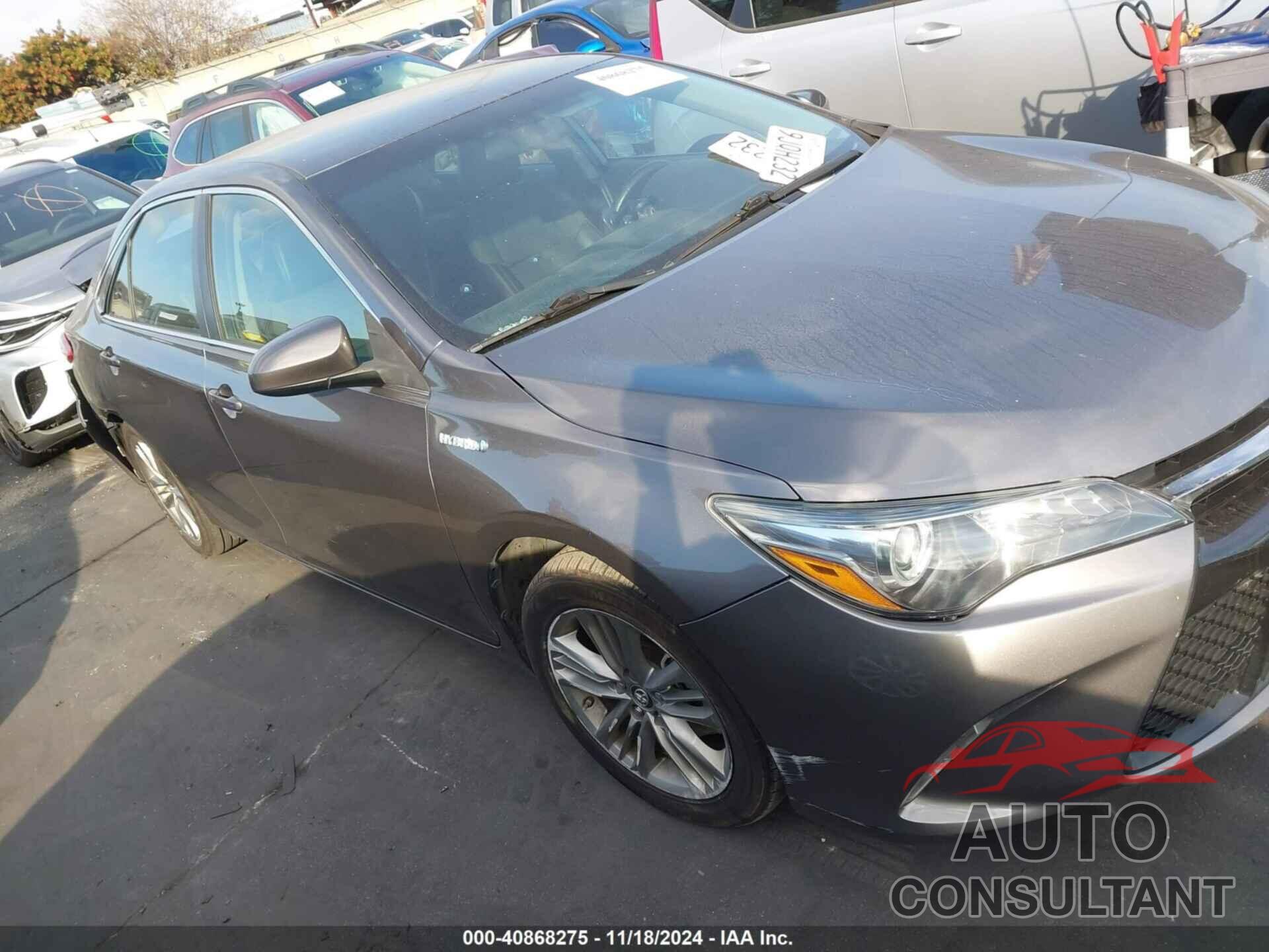 TOYOTA CAMRY HYBRID 2017 - 4T1BD1FK6HU205477