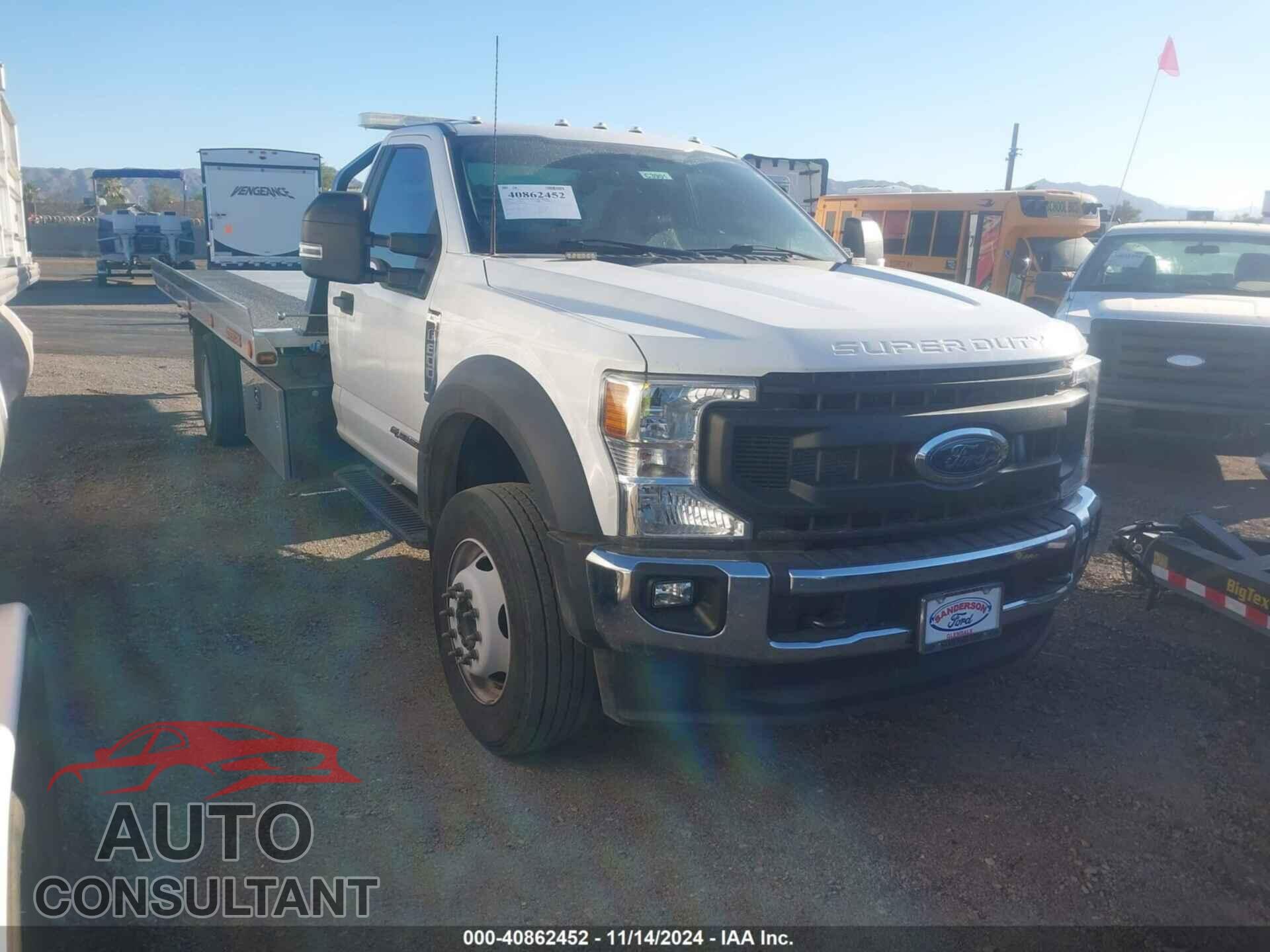 FORD F-600 CHASSIS 2021 - 1FDFF6KT3MDA14360