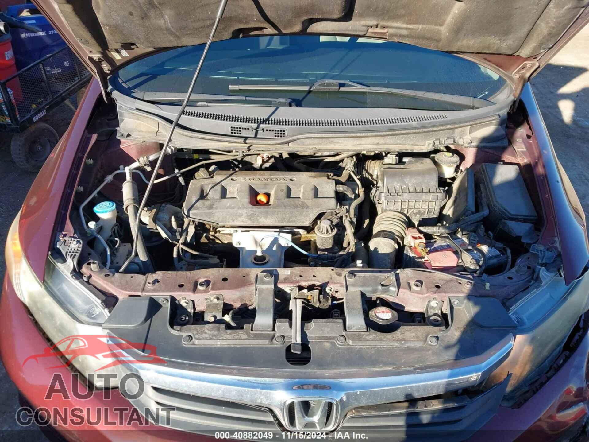 HONDA CIVIC 2012 - 19XFB2F82CE053565