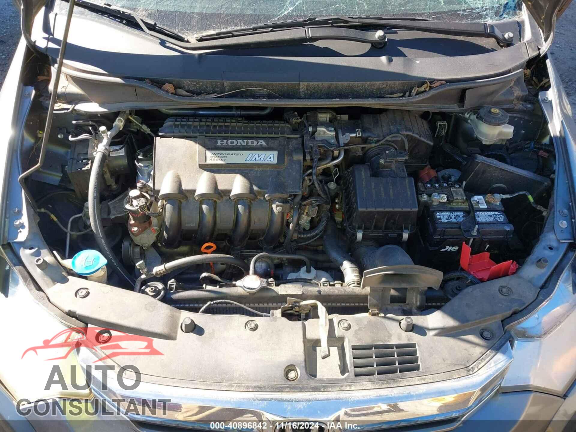 HONDA INSIGHT 2012 - JHMZE2H7XCS000925